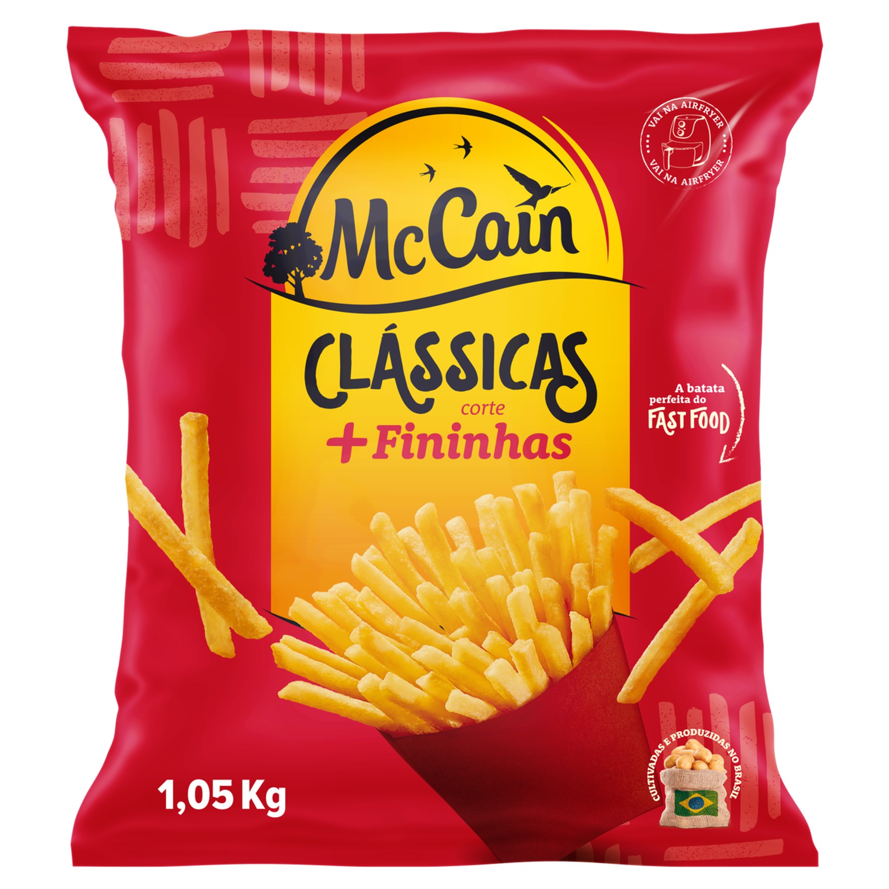 Batata Palito + Fininha Clássicas McCain Pacote 1,05kg