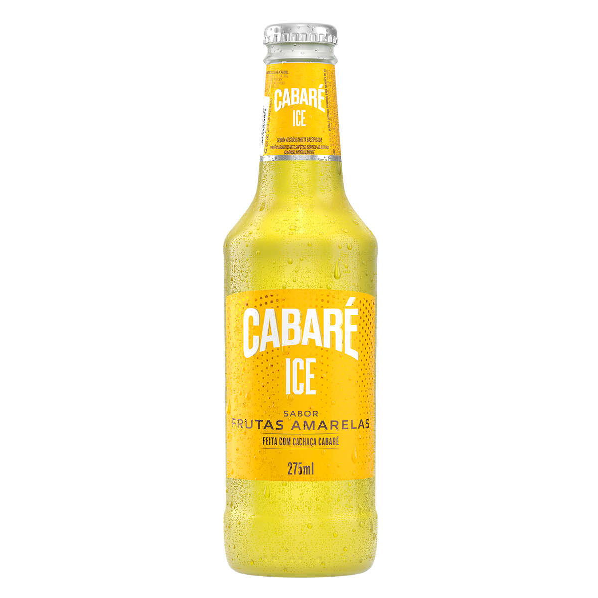 Bebida Mista Alco&oacute;lica Frutas Amarelas Cabar&eacute; Ice Garrafa 275ml