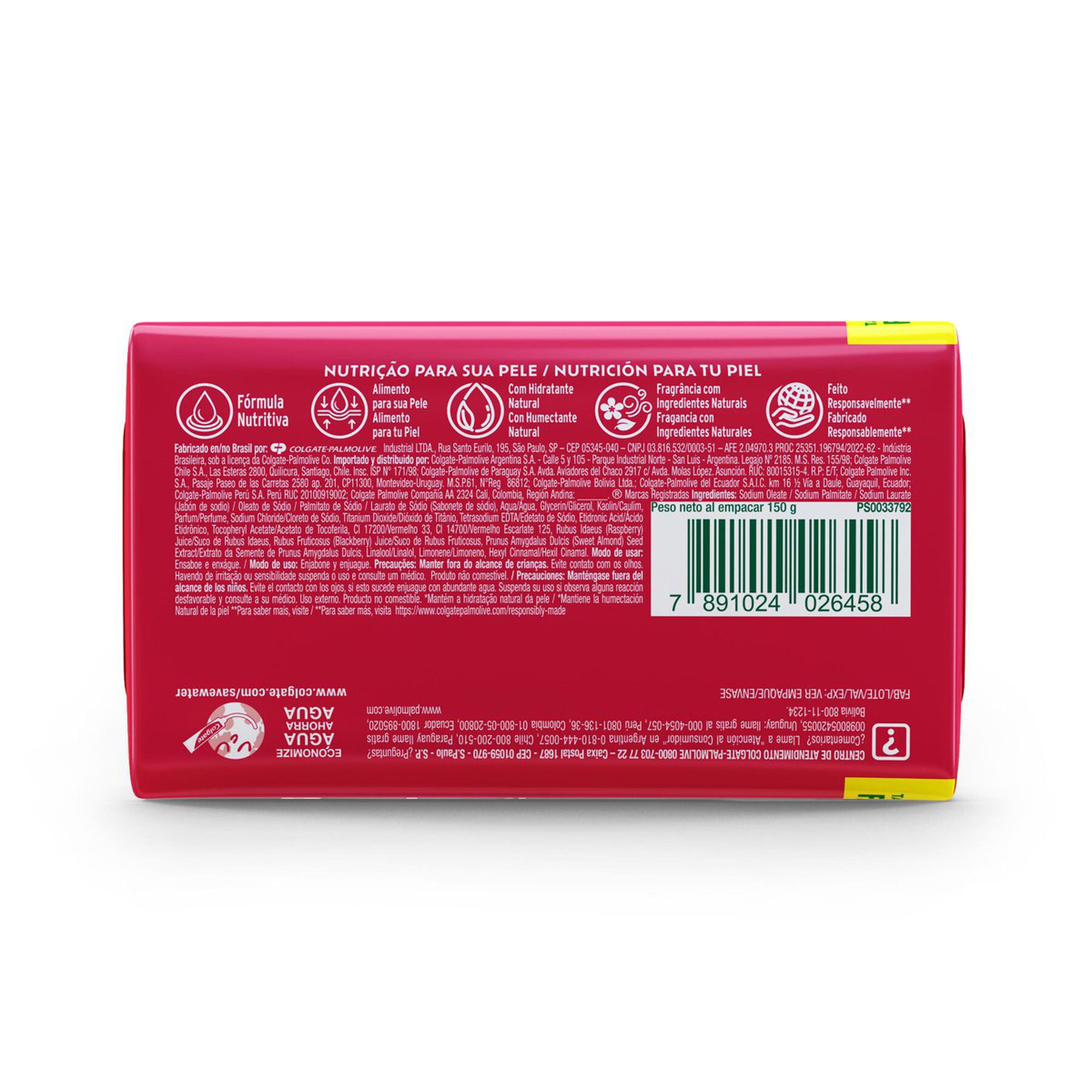 Sabonete em Barra Segredo Sedutor Palmolive Naturals Cartucho 150g