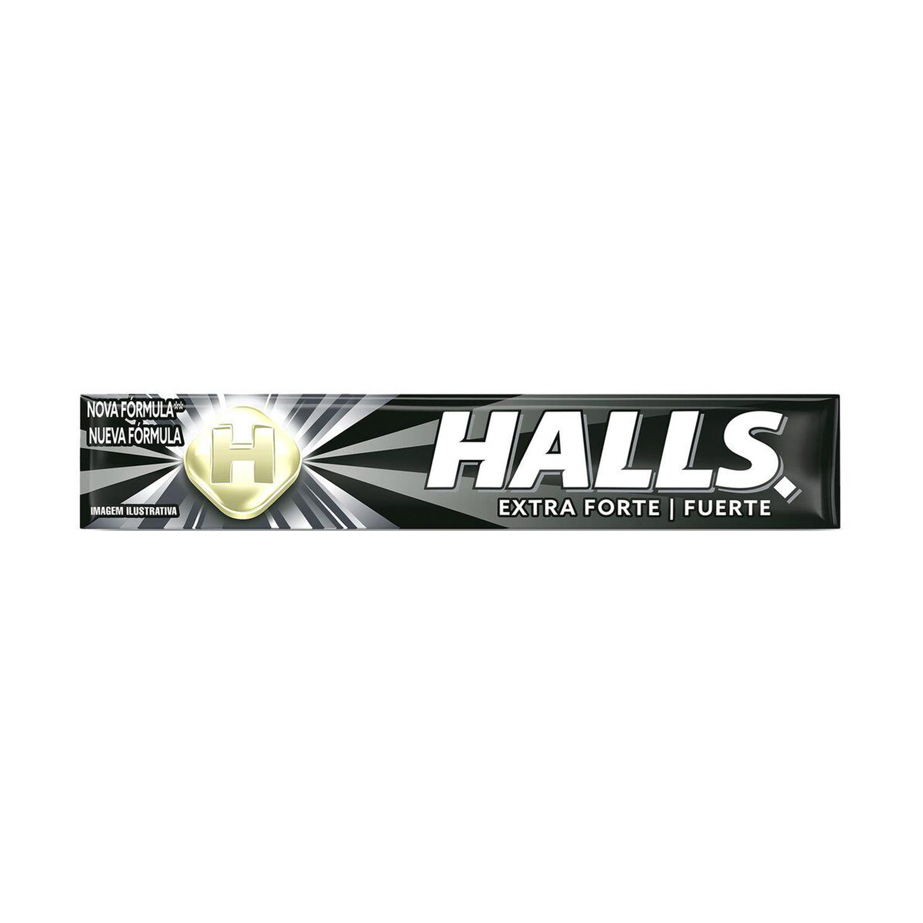 Bala Dura Halls Extra Forte Pacote 27,5g