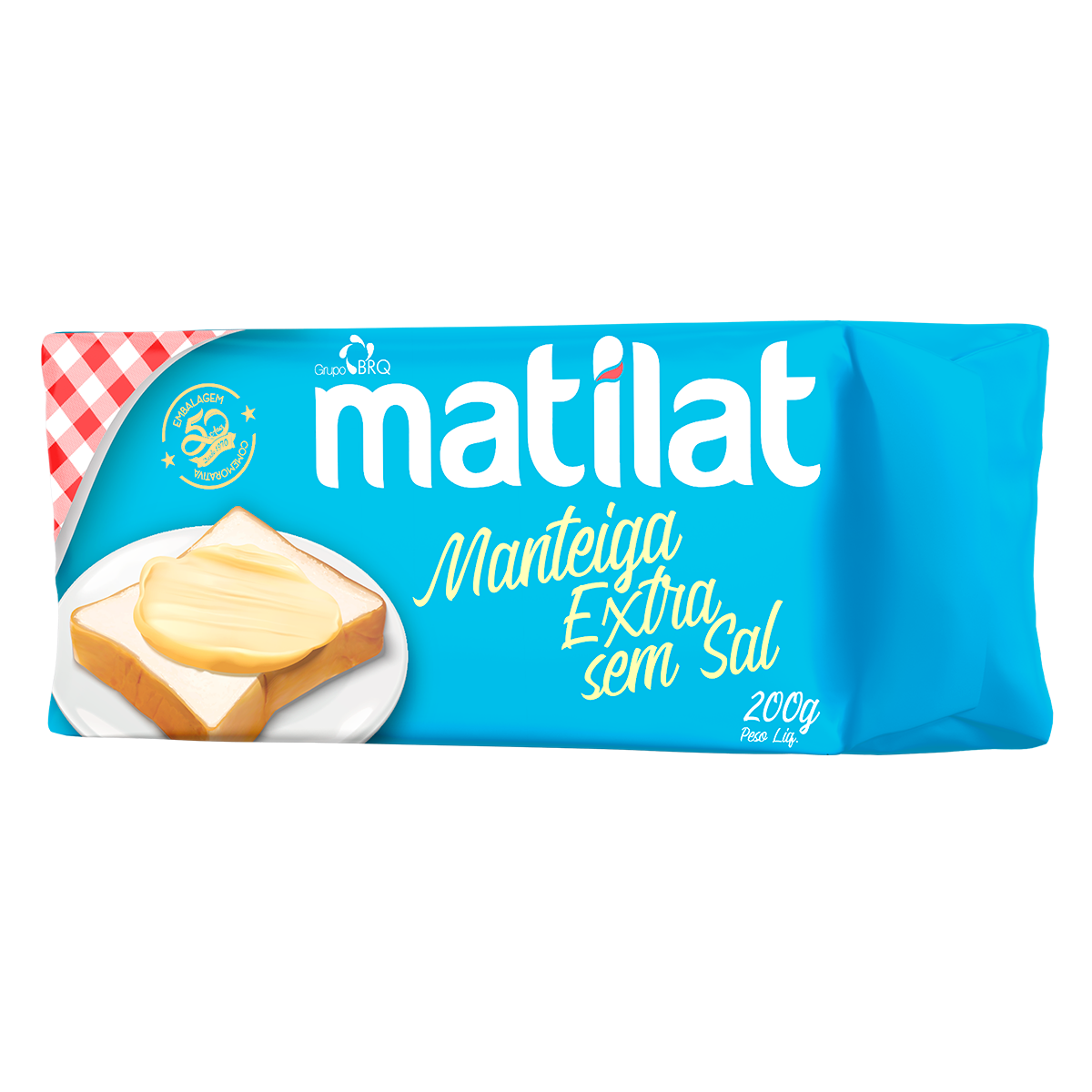 Manteiga Extra sem Sal Matilat 200g