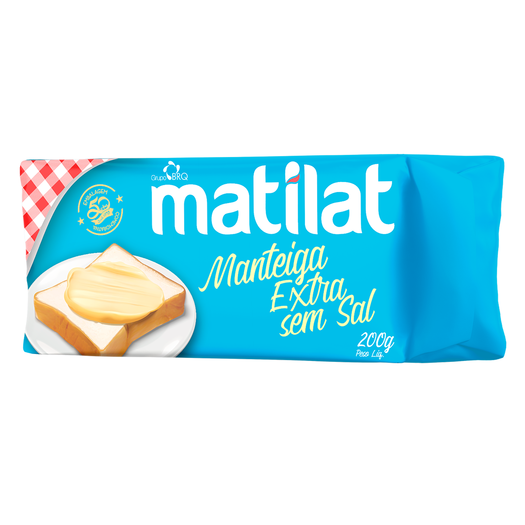 Manteiga Extra sem Sal Matilat 200g