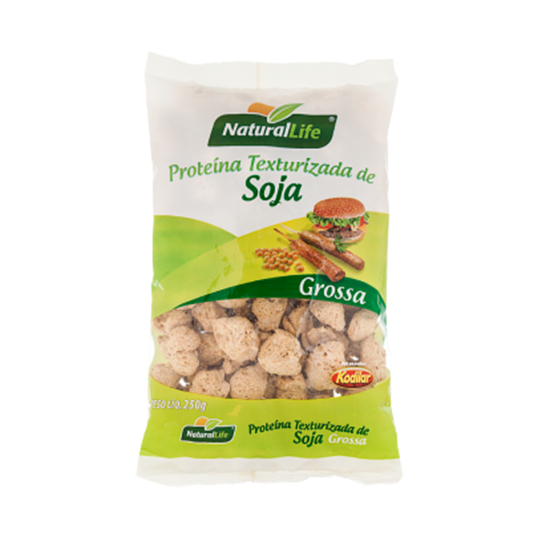 Prote&iacute;na Texturizada de Soja Grossa Kodilar Natural Life Pacote 250g