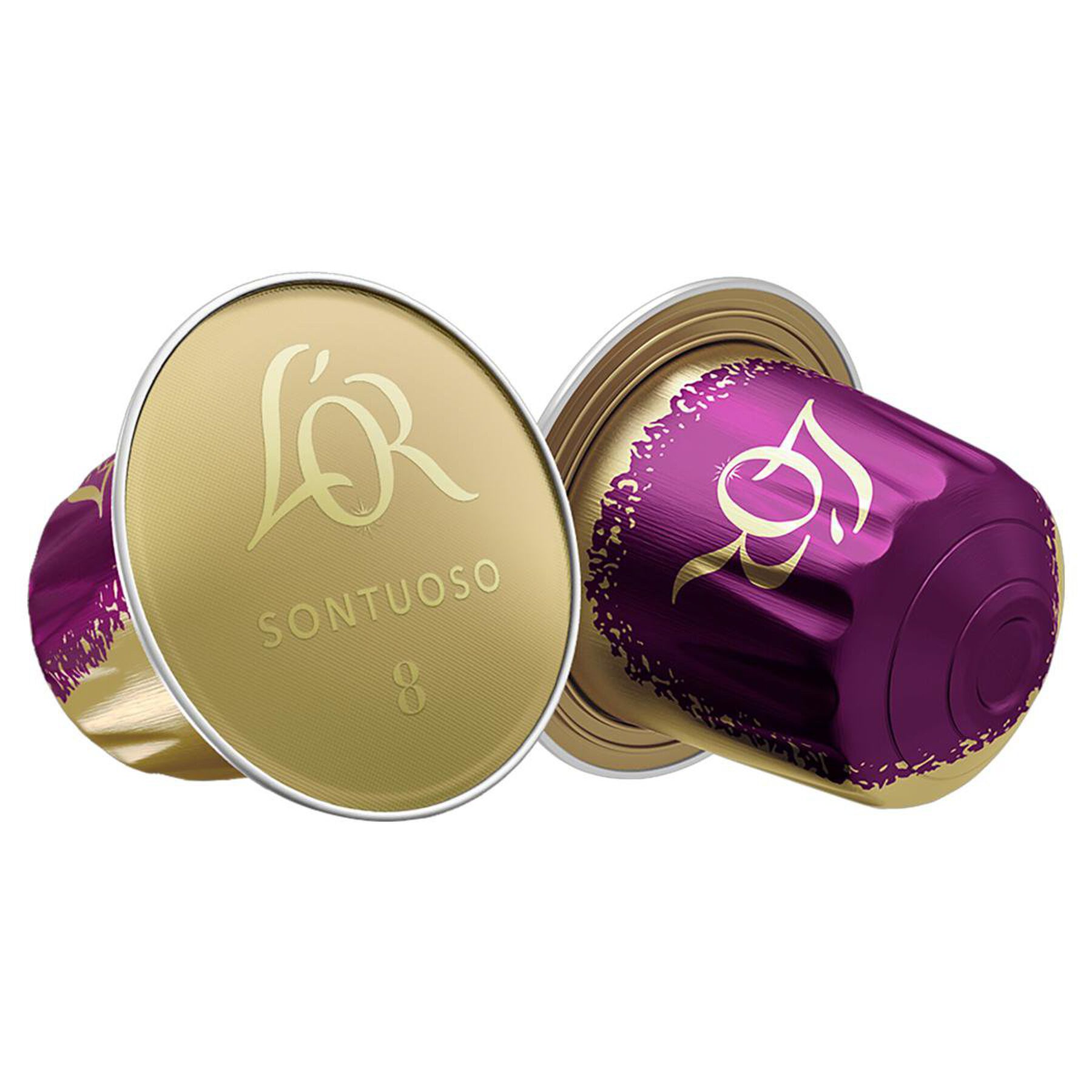Café Espresso em Cápsula Sontuoso L'or Caixa 52g C/10 Unidades 