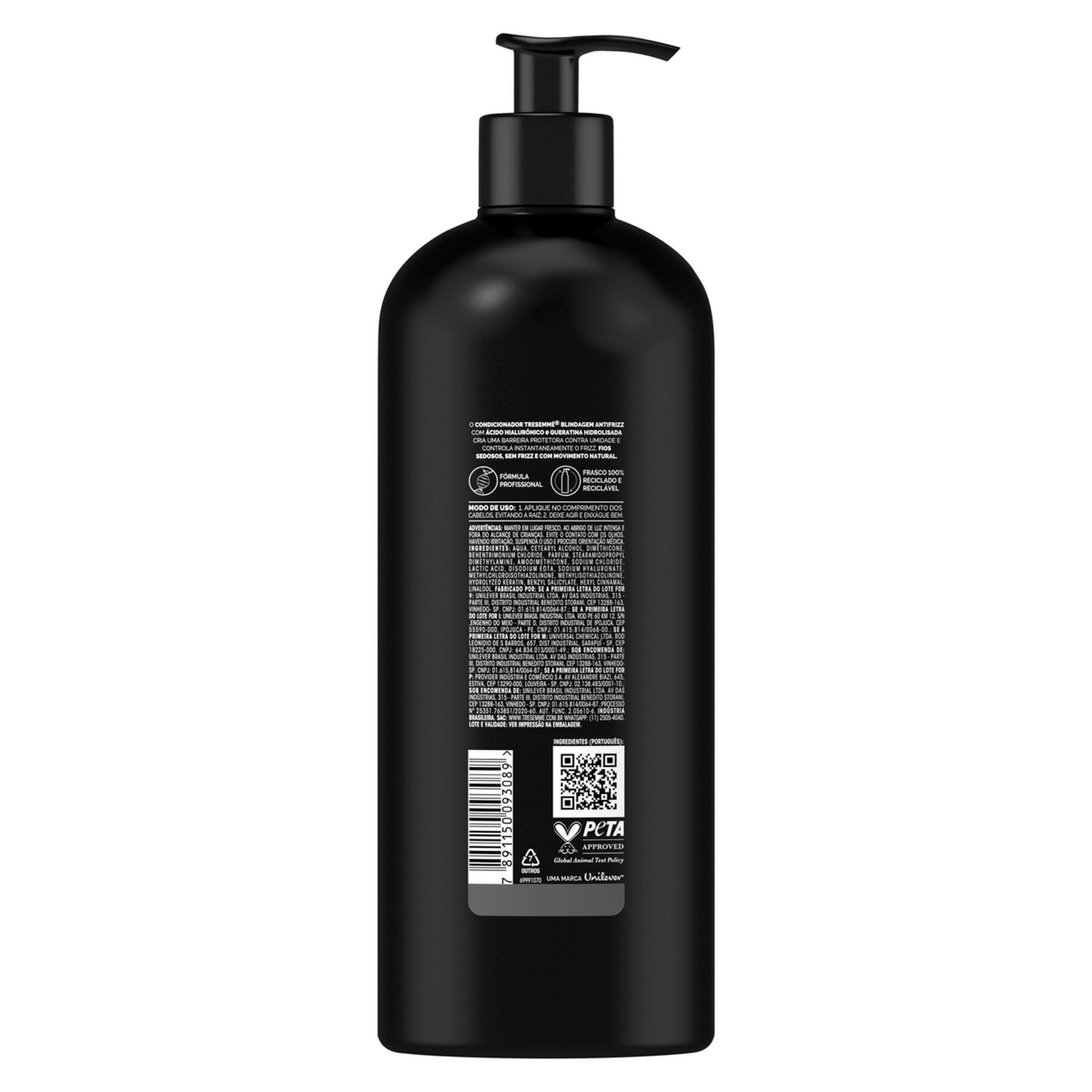 Condicionador TRESemmé Blindagem Antifrizz 650ml