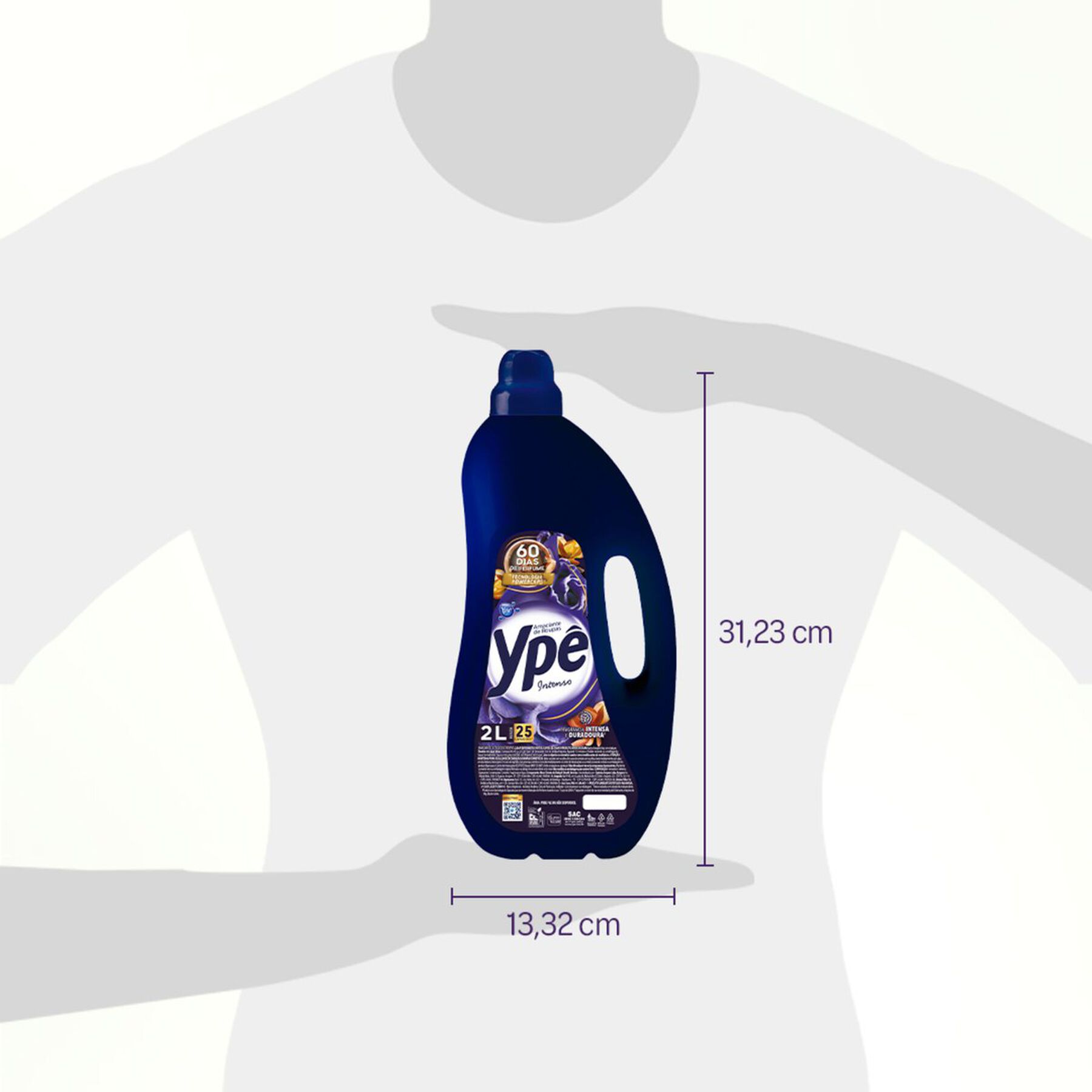 Amaciante de Roupas Intenso Ypê 2l