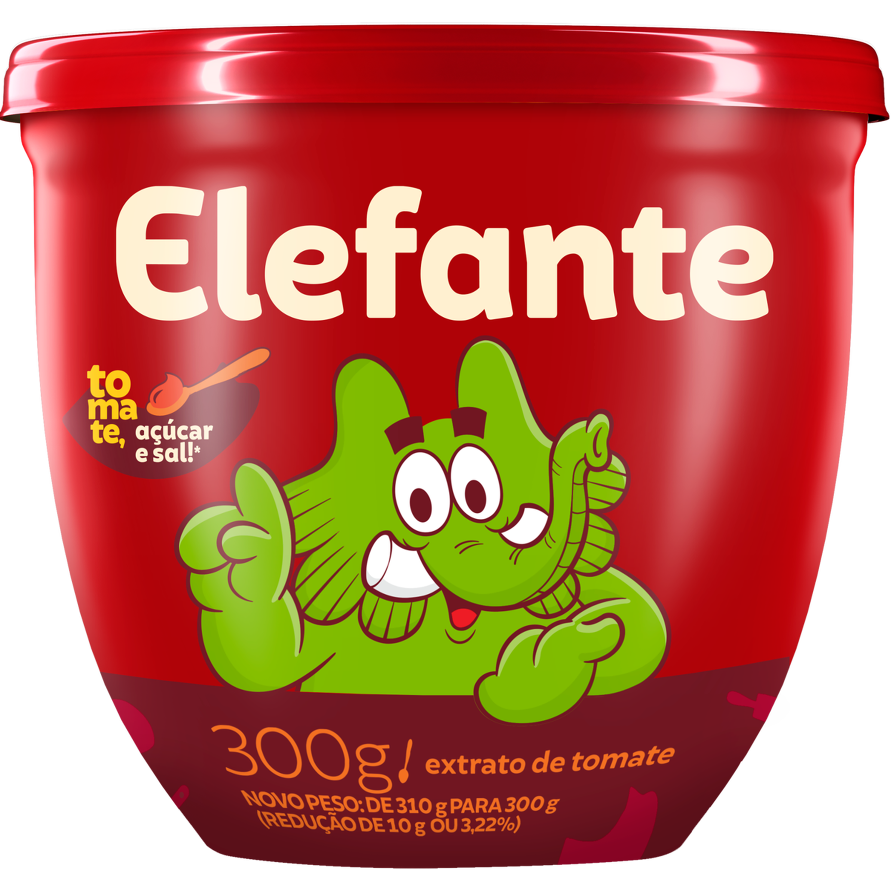 Extrato de Tomate Elefante Pote 300g