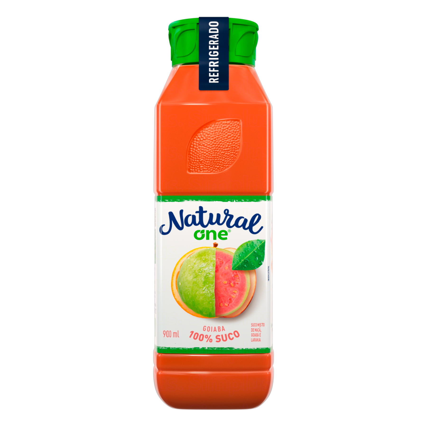 Suco Misto de Goiaba, Ma&ccedil;&atilde; e Laranja Natural One 900ml