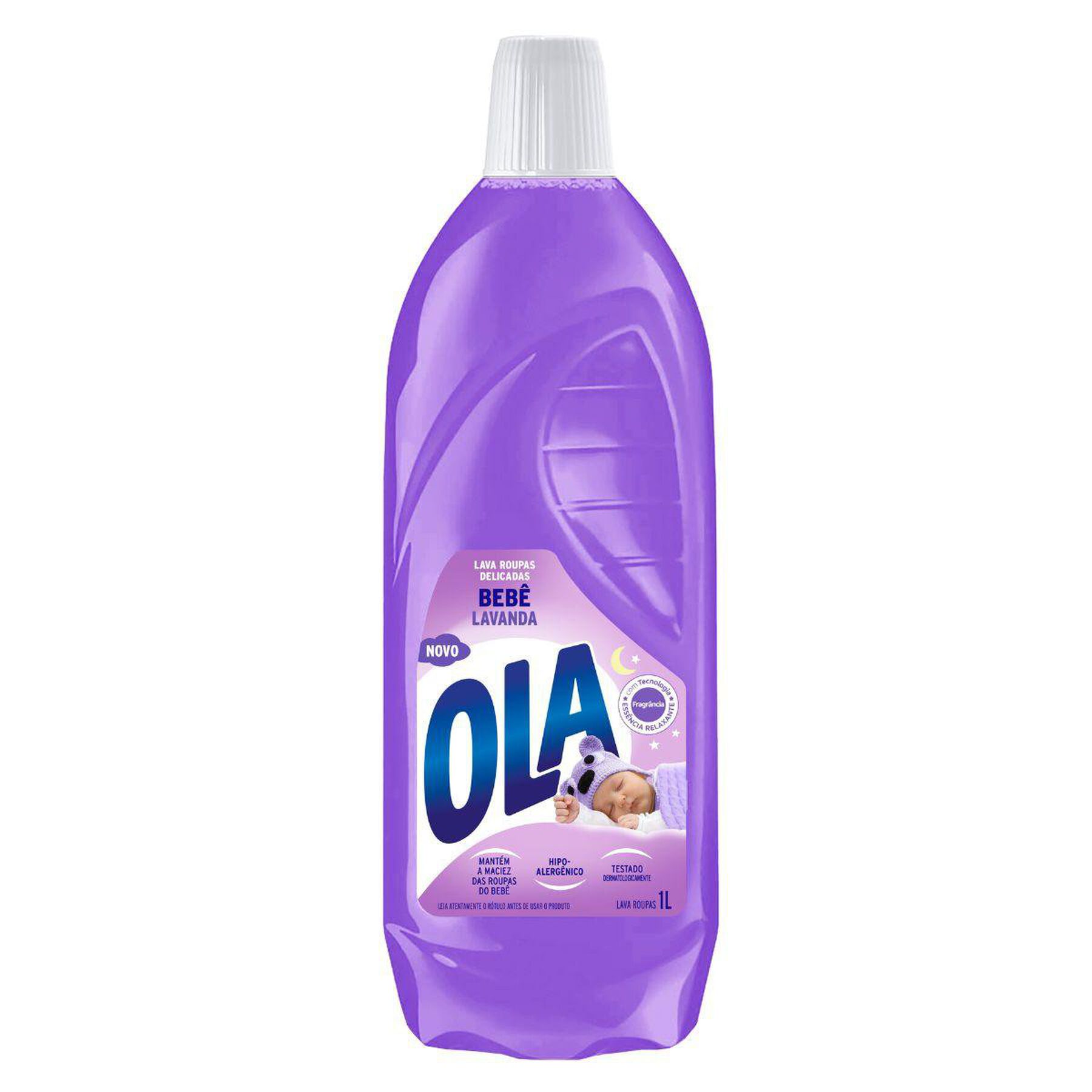Sabão Líquido Bebê Lavanda Ola Frasco 1l