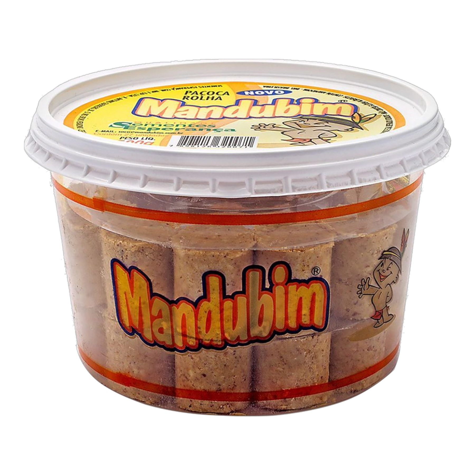 Pa&ccedil;oca Rolha Mandubim Pote 500g