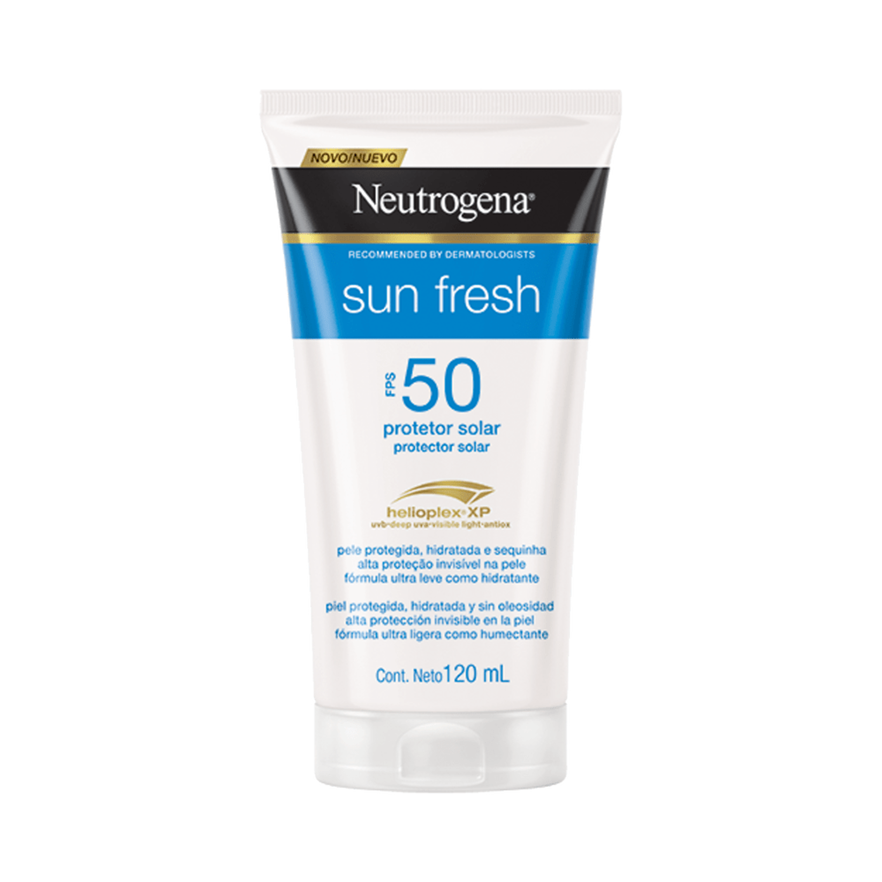 Protetor Solar FPS 50 Sun Fresh Neutrogena Frasco 120ml