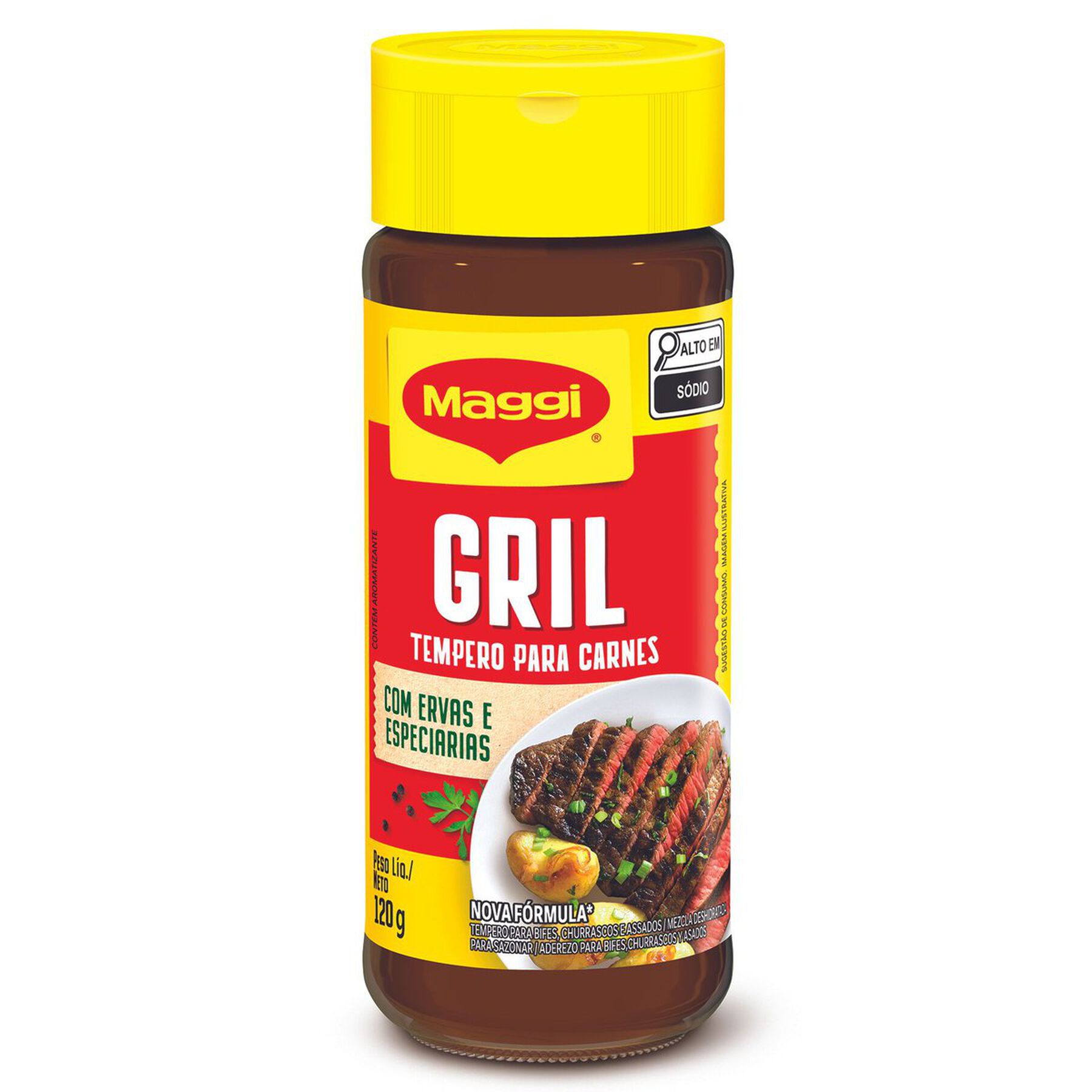 Tempero Grill Maggi 120g&nbsp;