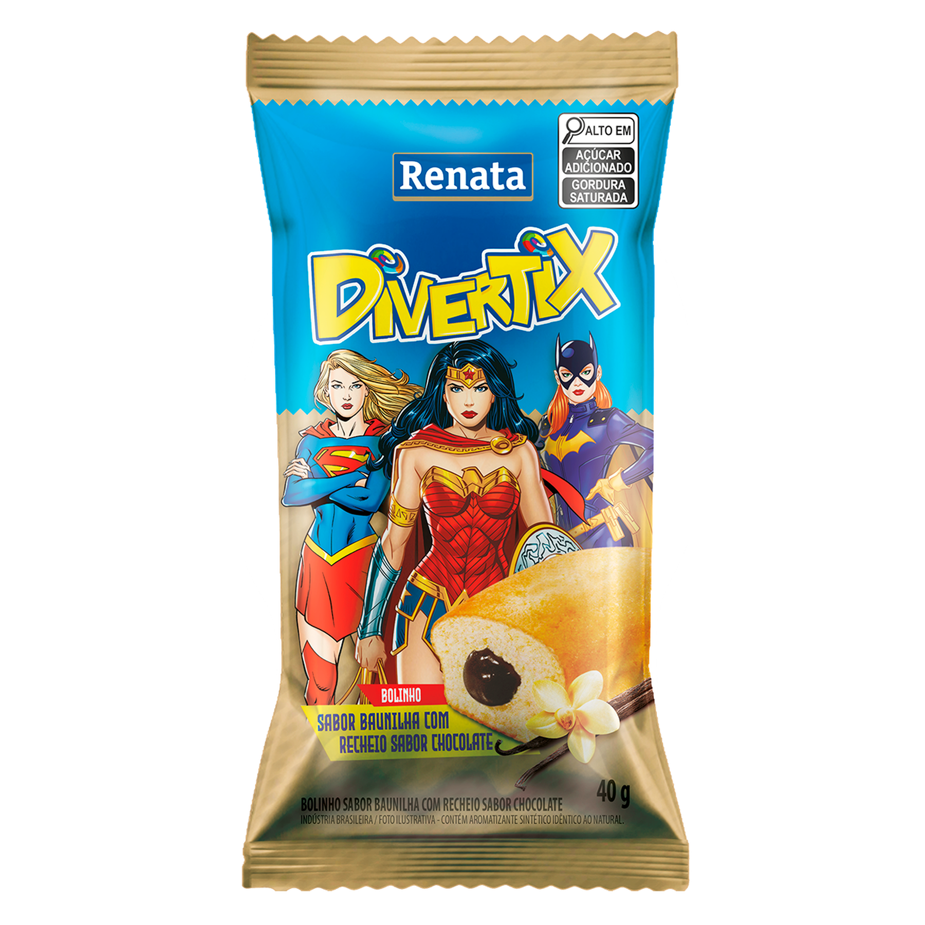 Bolinho Baunilha Renata 40g