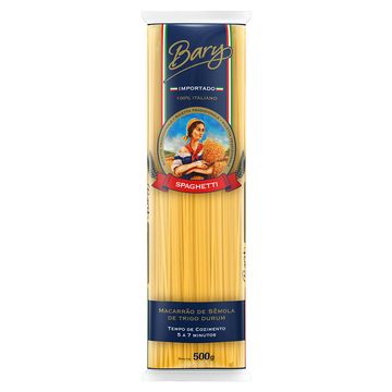 Macarrão Spaghetti Bary 500g 