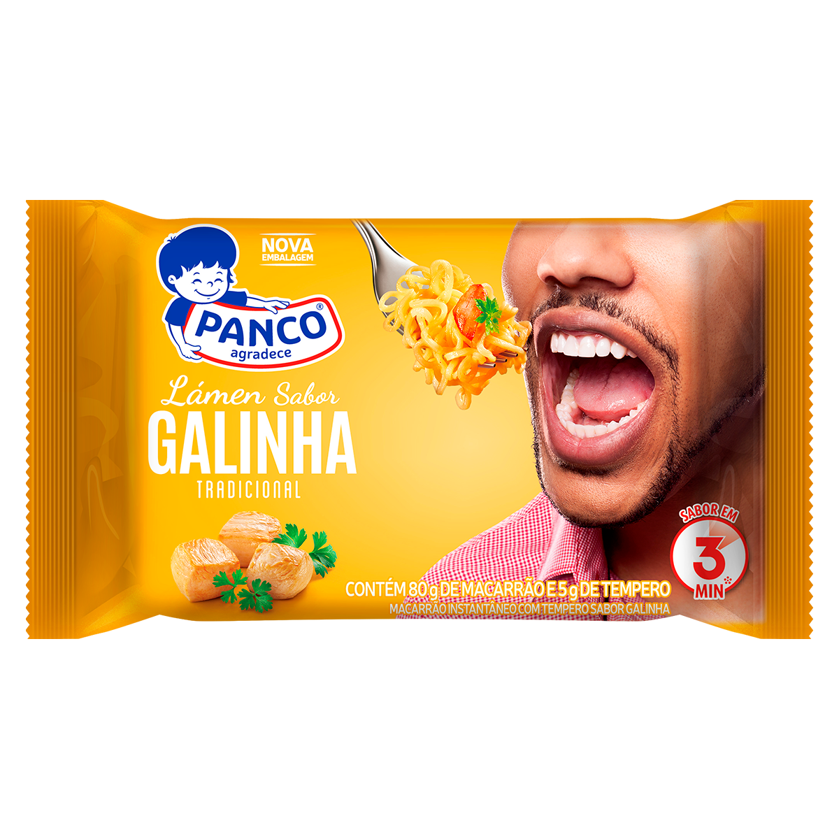Macarr&atilde;o Instant&acirc;neo Galinha Panco 85g