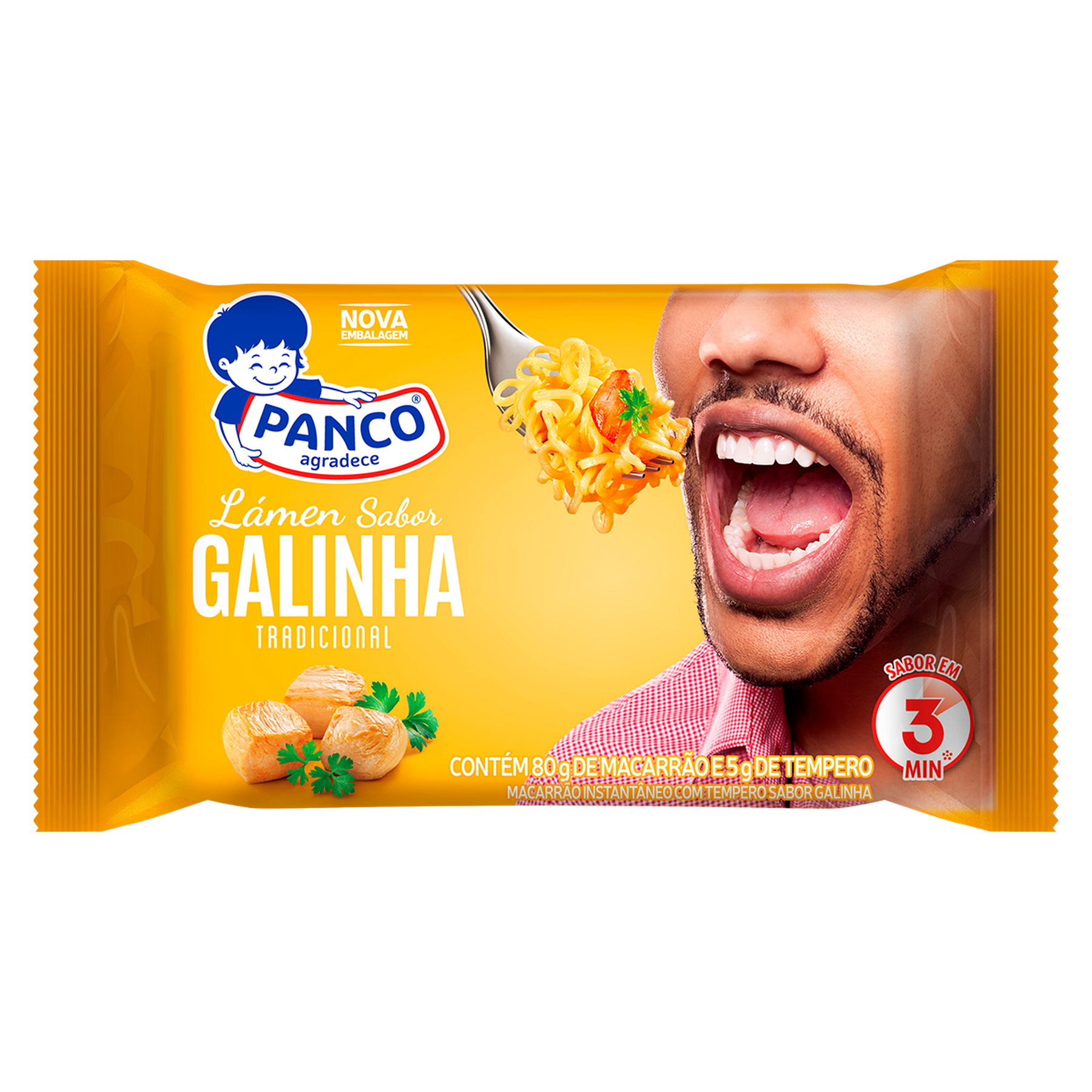 Macarr&atilde;o Instant&acirc;neo Galinha Panco 85g