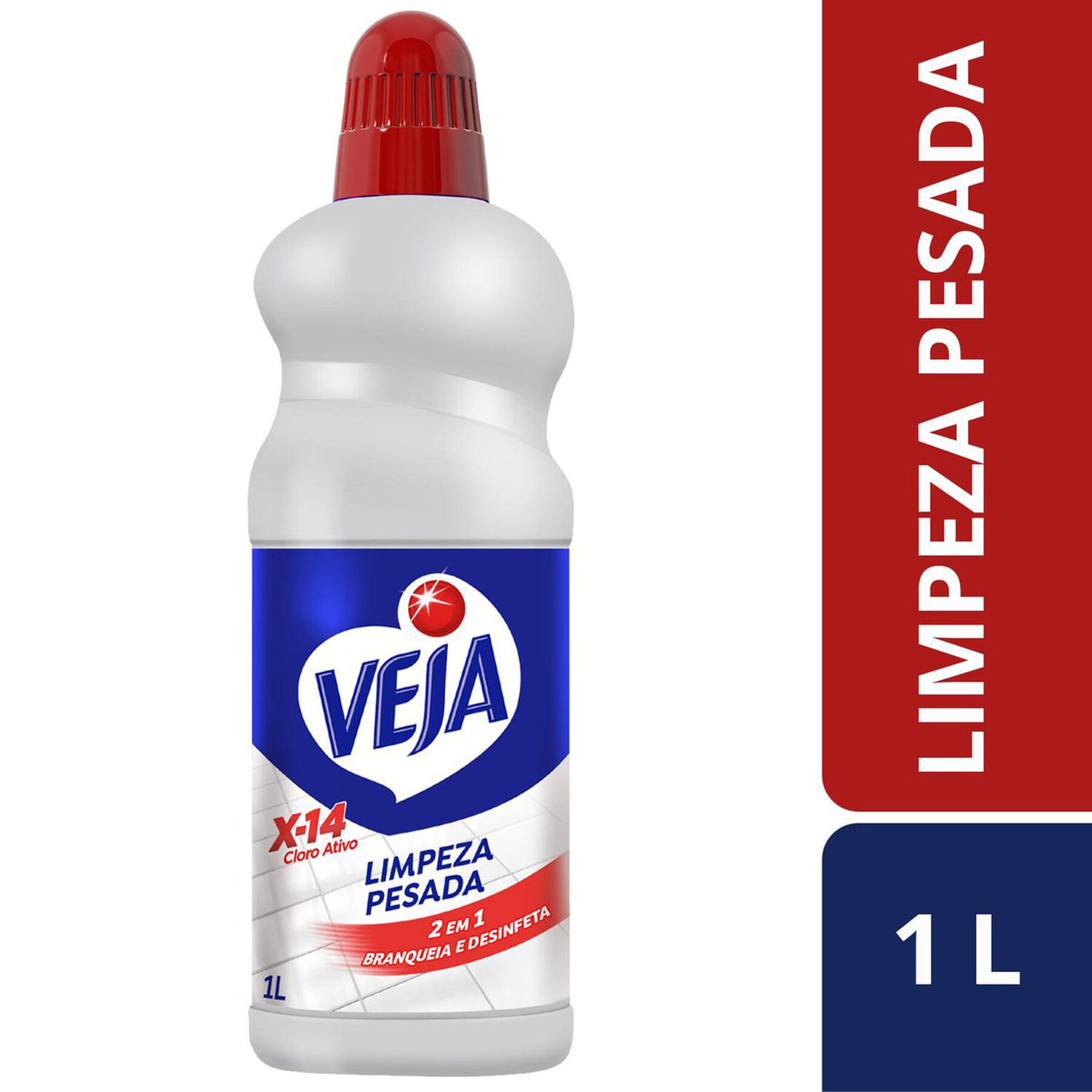 Limpador Limpeza Pesada Veja X-14 Frasco 1l