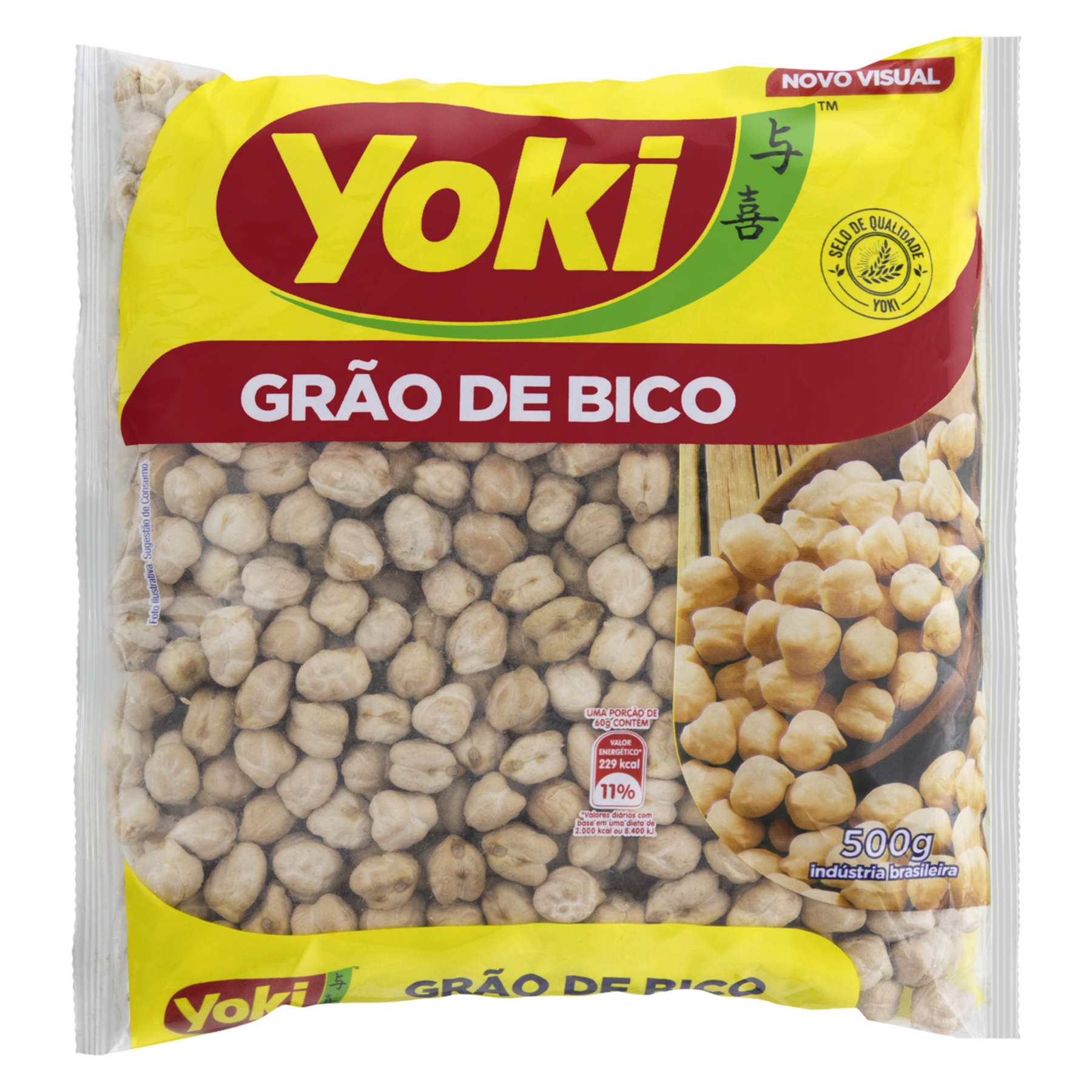 Grão-de-Bico Yoki Pacote 500g
