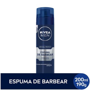 Espuma de Barbear Original Protect Nivea Men 200ml