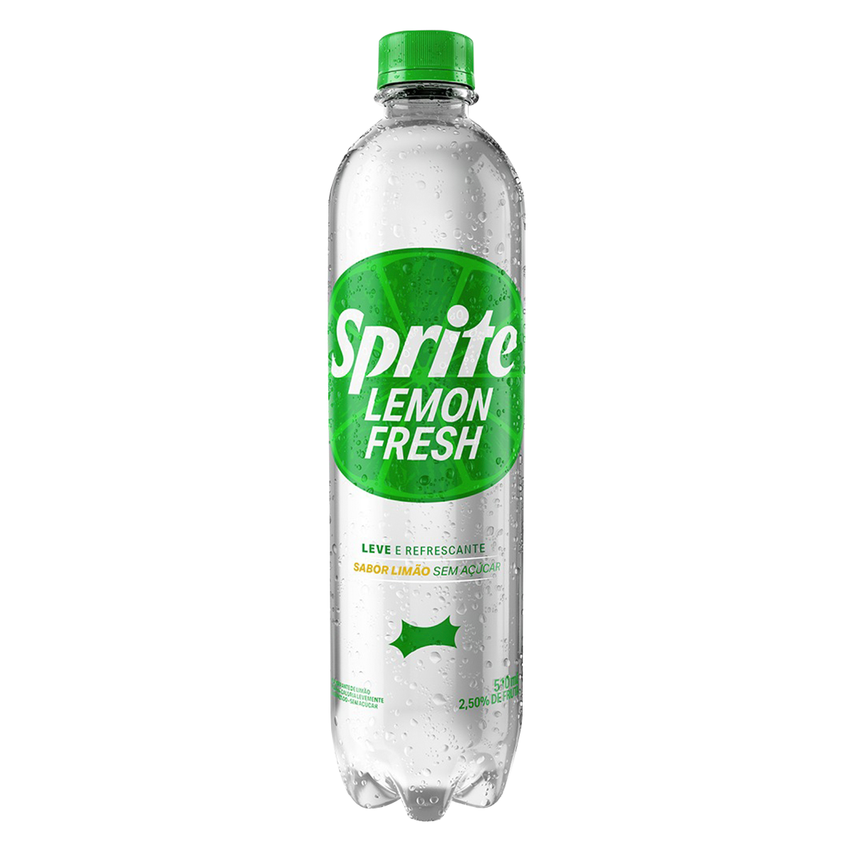Refrigerante Lemon Fresh Sem A&ccedil;&uacute;car Sprite Garrafa 510ml