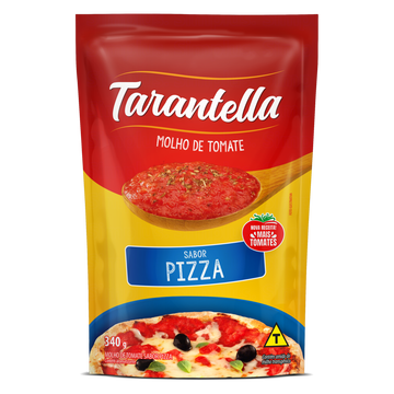 Molho de Tomate Pizza Tarantella Sachê 340g