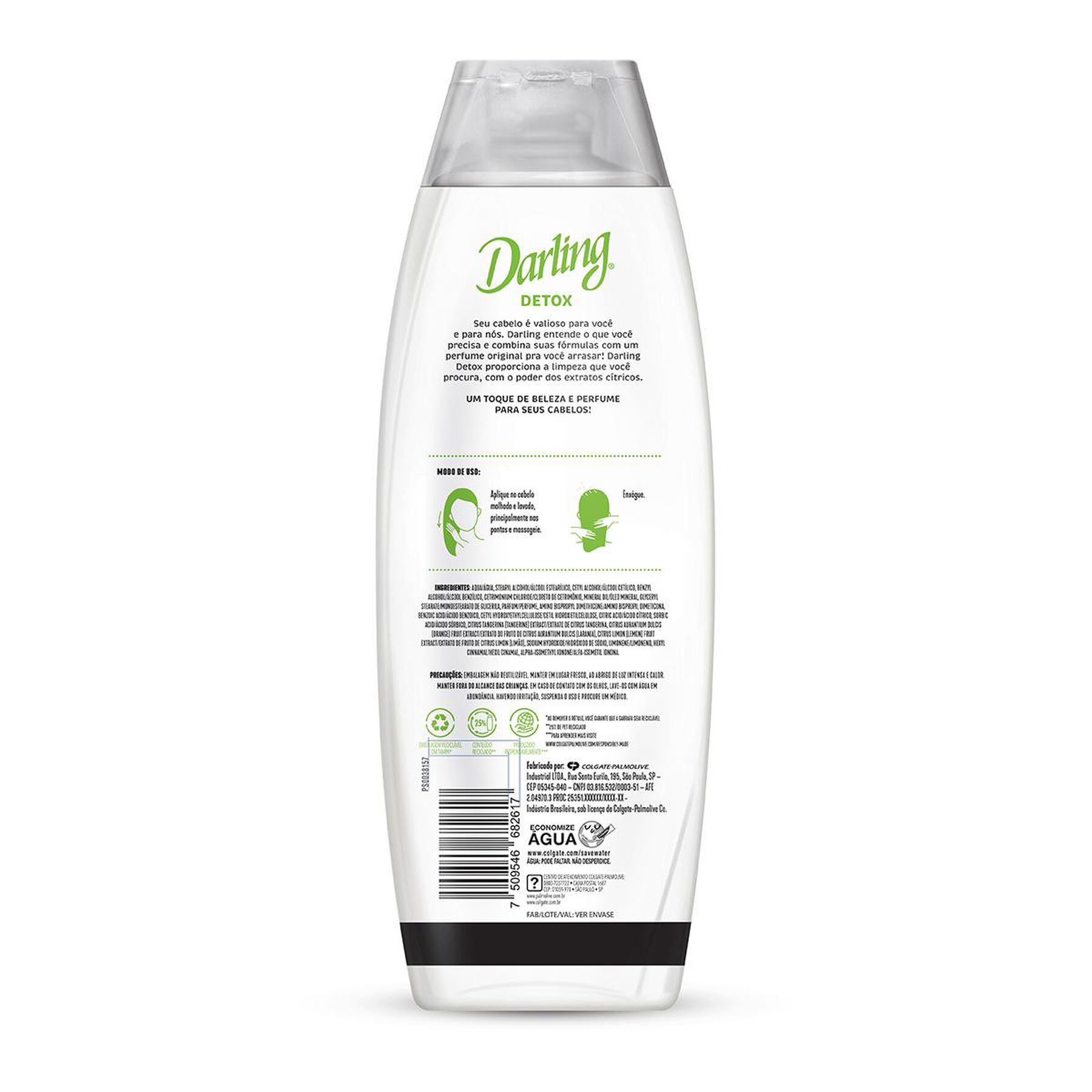 Condicionador Detox Brilho e Leveza Darling Frasco 350ml