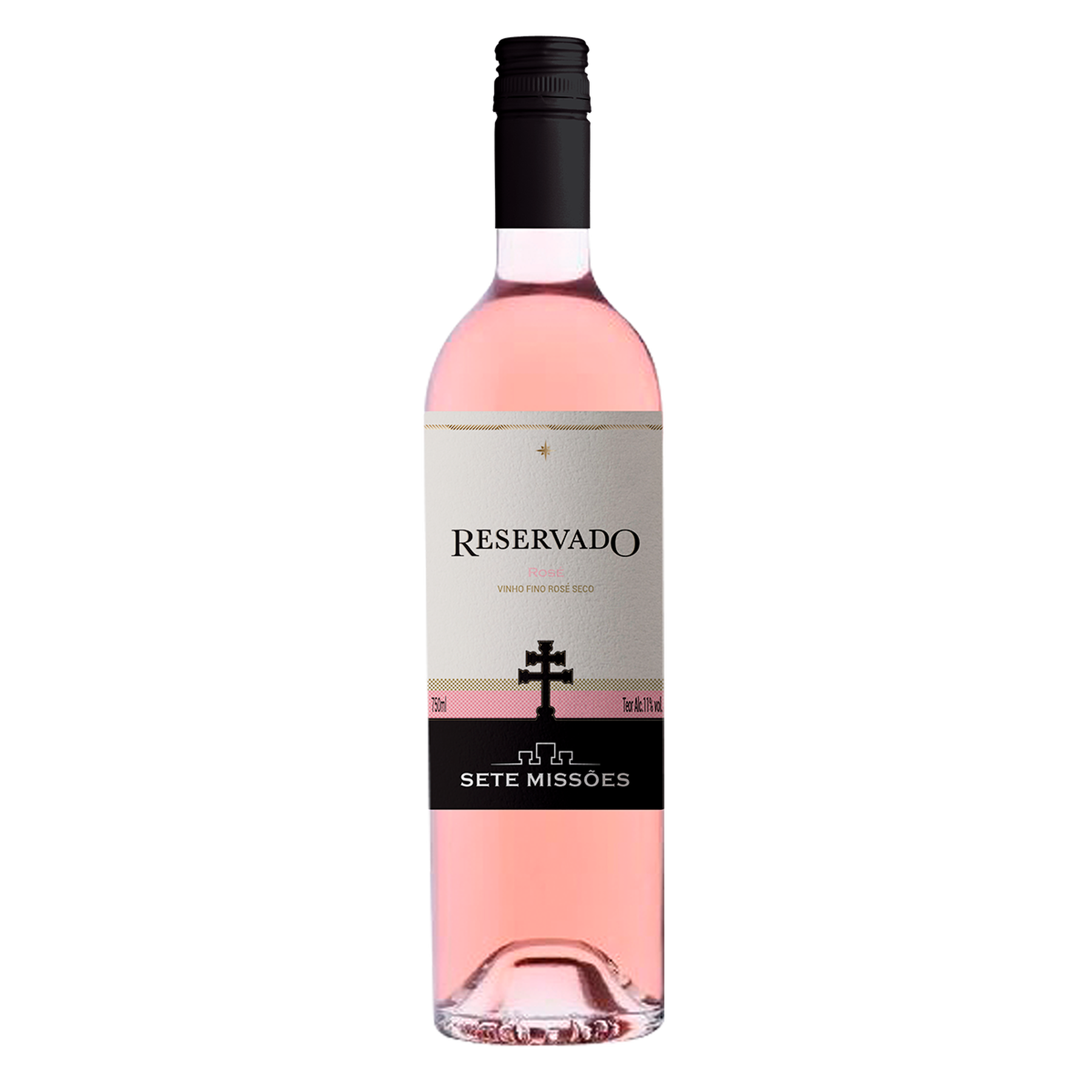 Vinho Rosé Seco Reservado Sete Missões Garrafa 750ml