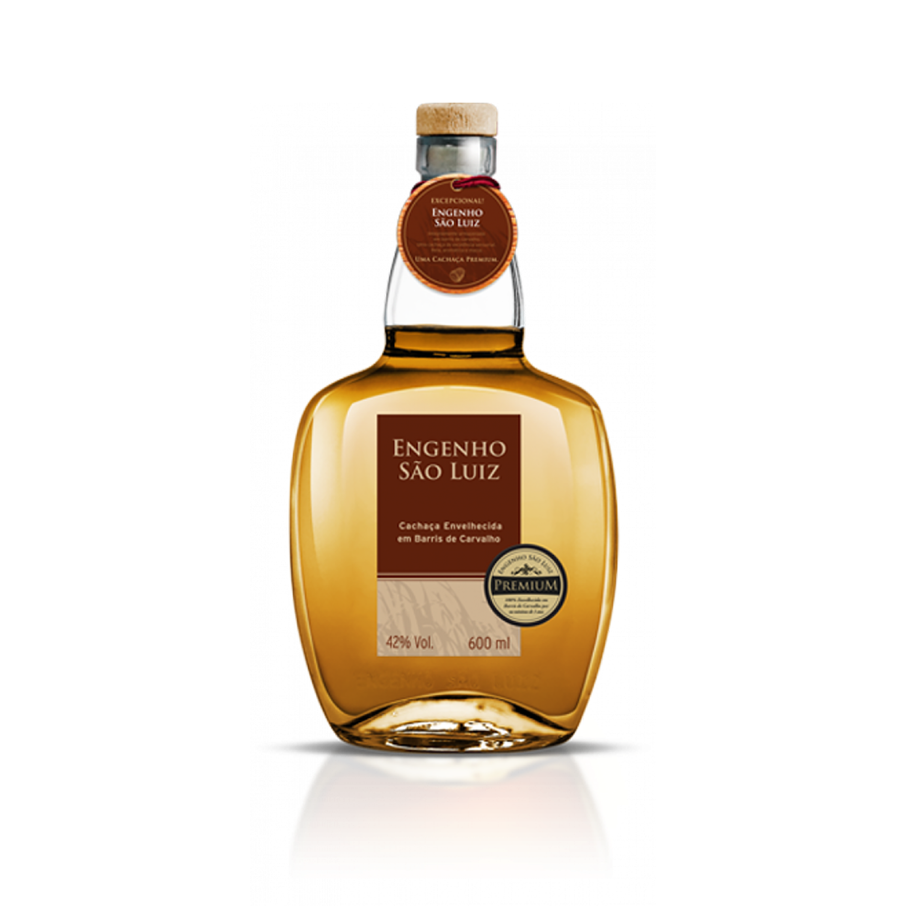 Cacha&ccedil;a Ouro Engenho S&atilde;o Luiz Garrafa 600ml