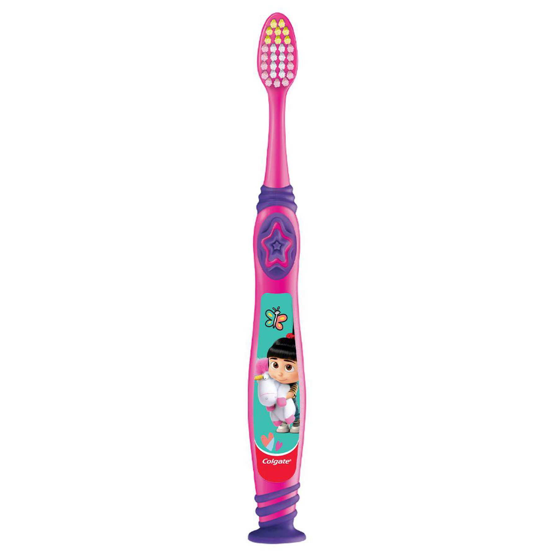 Escova Dental Infantil Extra Suave e Macia Meu Malvado Favorito 6+ Anos Colgate C/2 Unidades&nbsp;