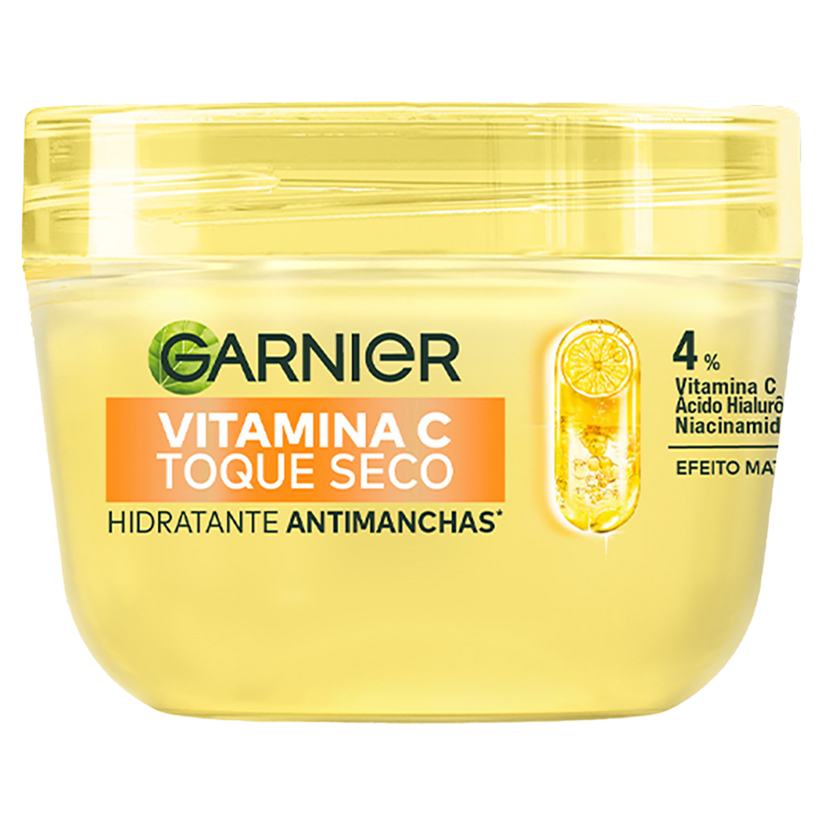 Hidratante Antimanchas Vitamina C Toque Seco Facial Garnier Pote 85g
