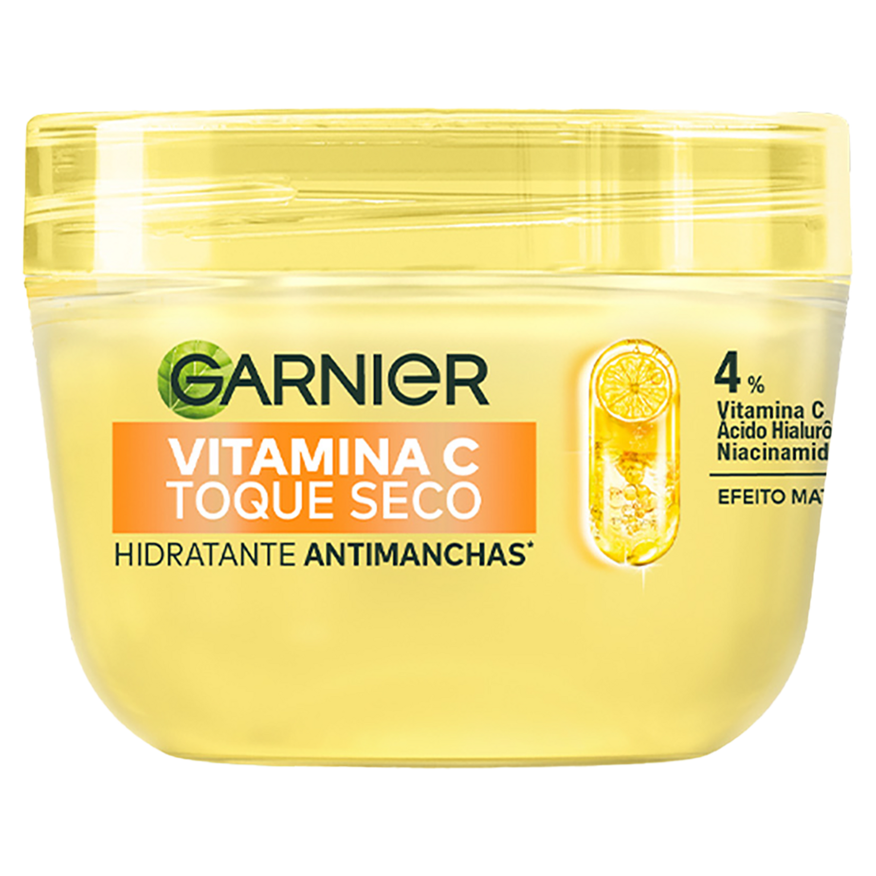 Hidratante Antimanchas Vitamina C Toque Seco Facial Garnier Pote 85g