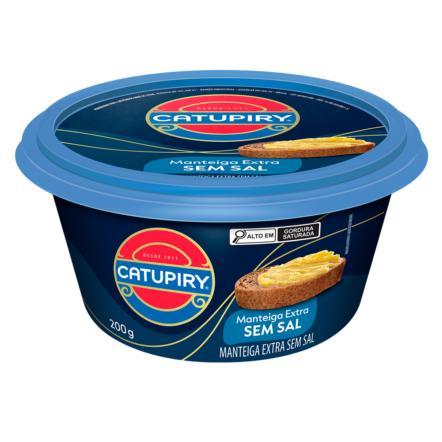 Manteiga Extra sem Sal Catupiry Pote 200g