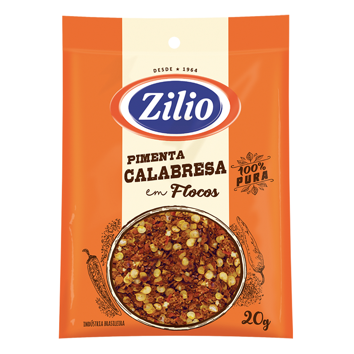 Pimenta Calabresa Zilio 20g
