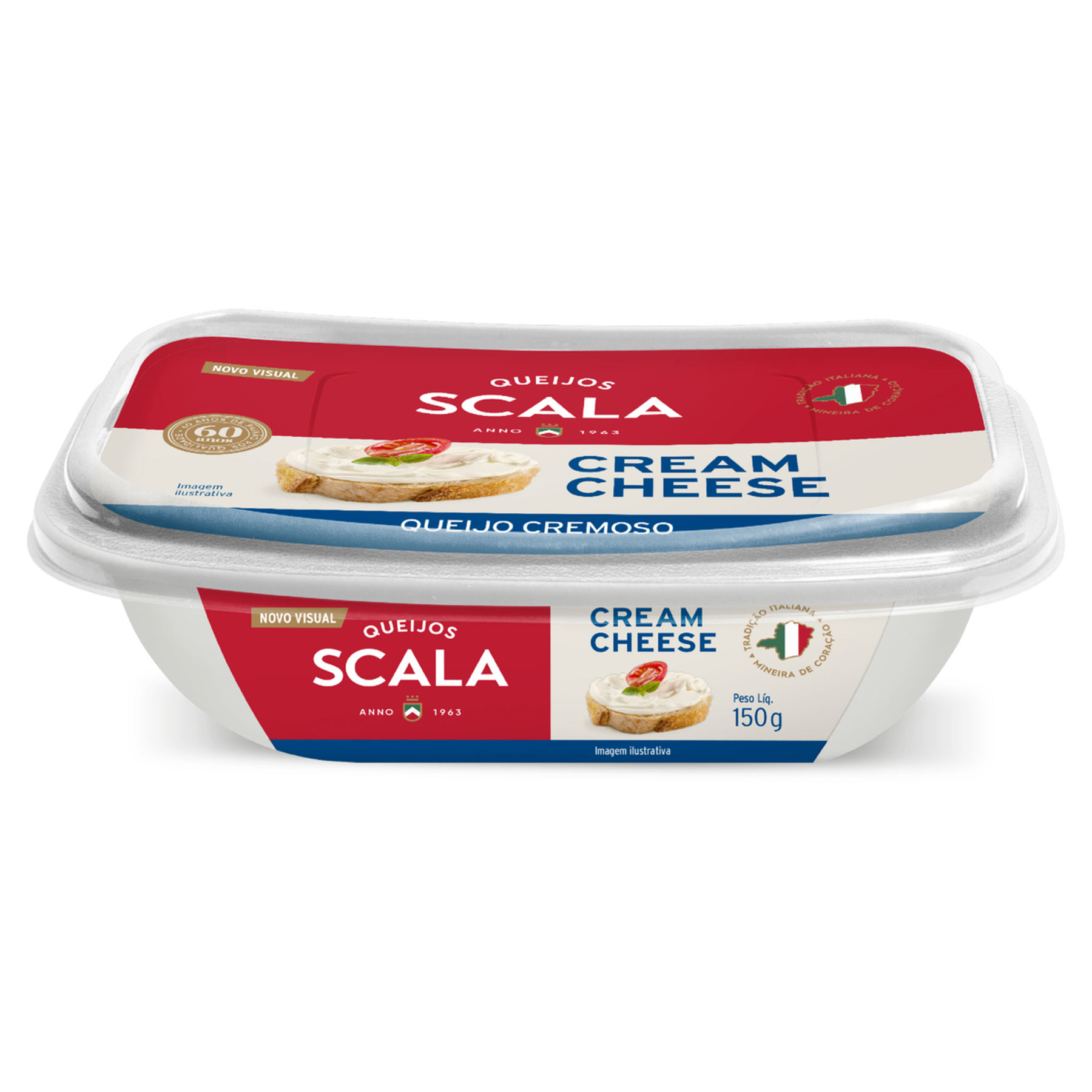 Cream Cheese Tradicional Scala Pote 150g