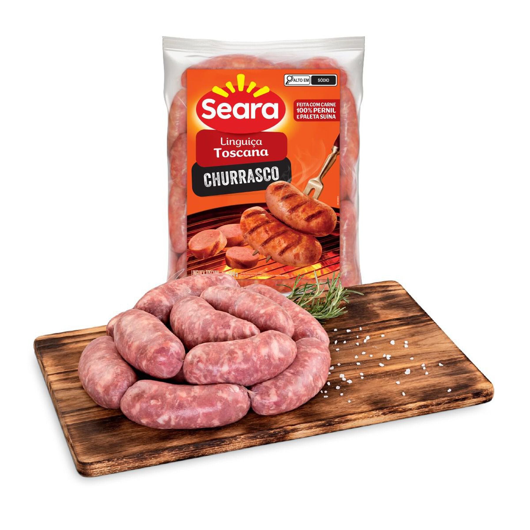 Lingui&ccedil;a Toscana Churrasco Seara 700g&nbsp;