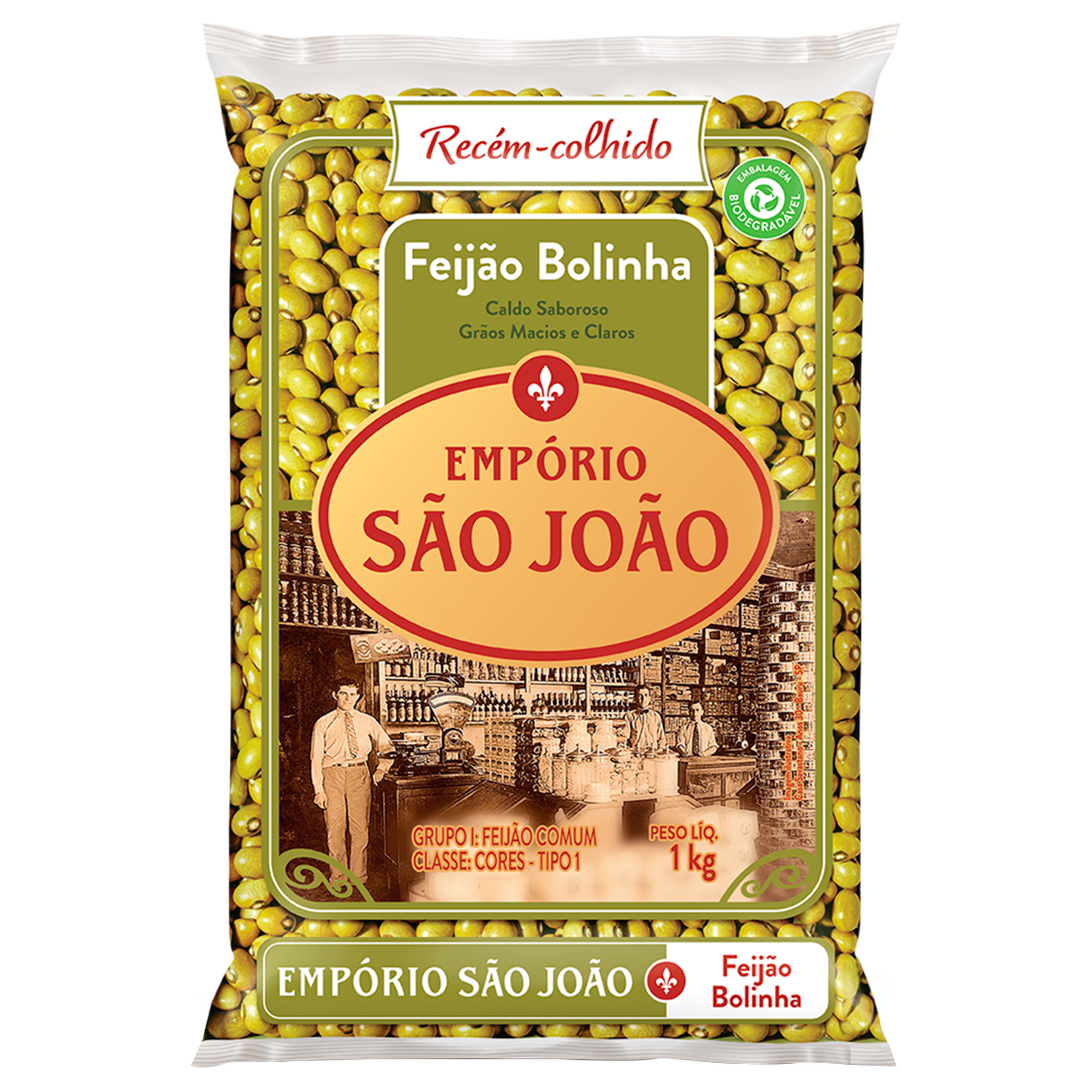 Feijão Bolinha Empório São João 1kg