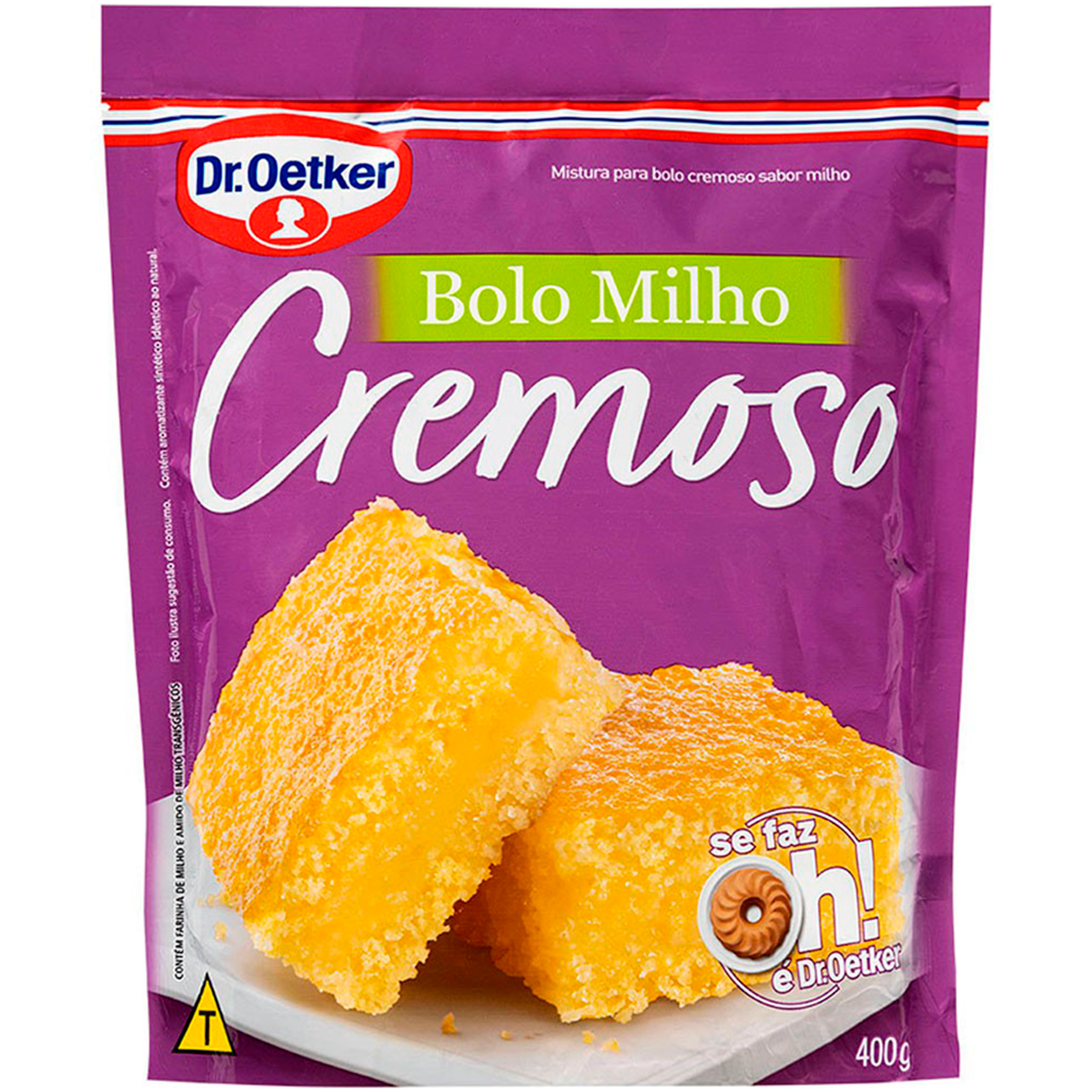 Mistura para Bolo Cremoso de Milho Dr. Oetker 400g