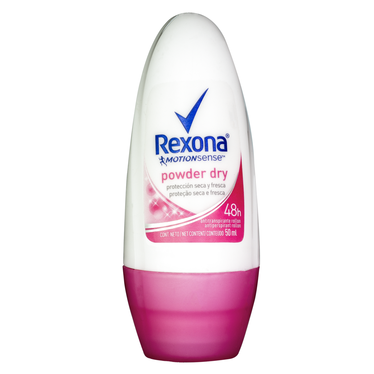 Antitranspirante Roll-On Powder Dry Rexona Motionsense 50ml