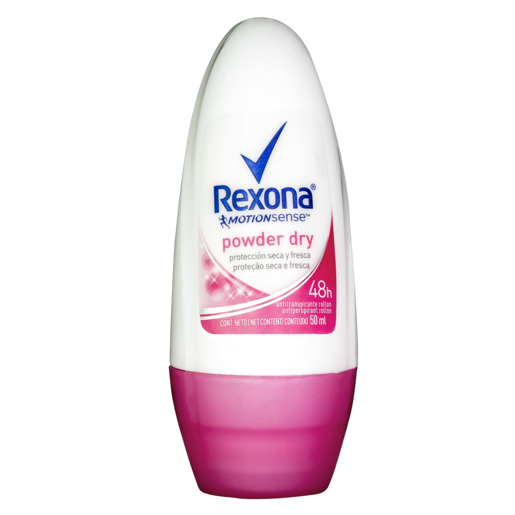 Antitranspirante Roll-On Powder Dry Rexona Motionsense 50ml