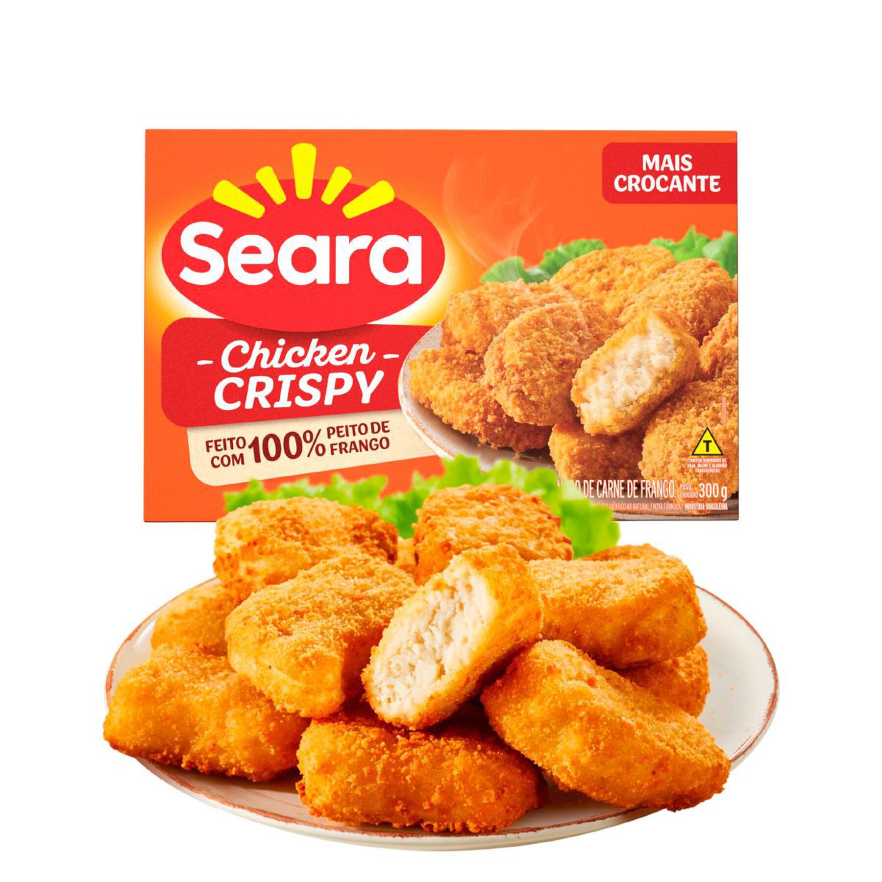 Empanado Chicken Crispy tradicional Seara 300g