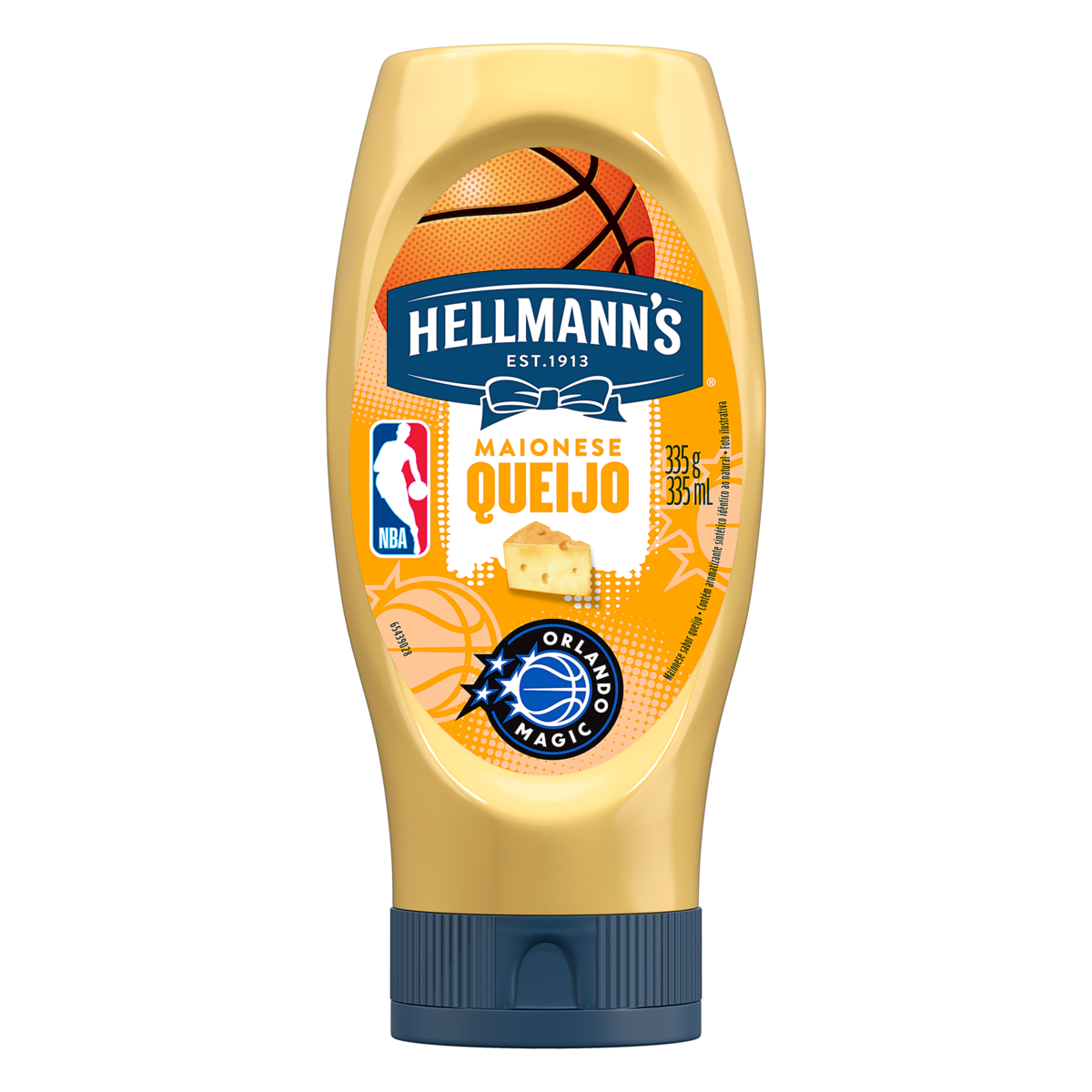 Maionese Queijo Hellmann's Squeeze 335g