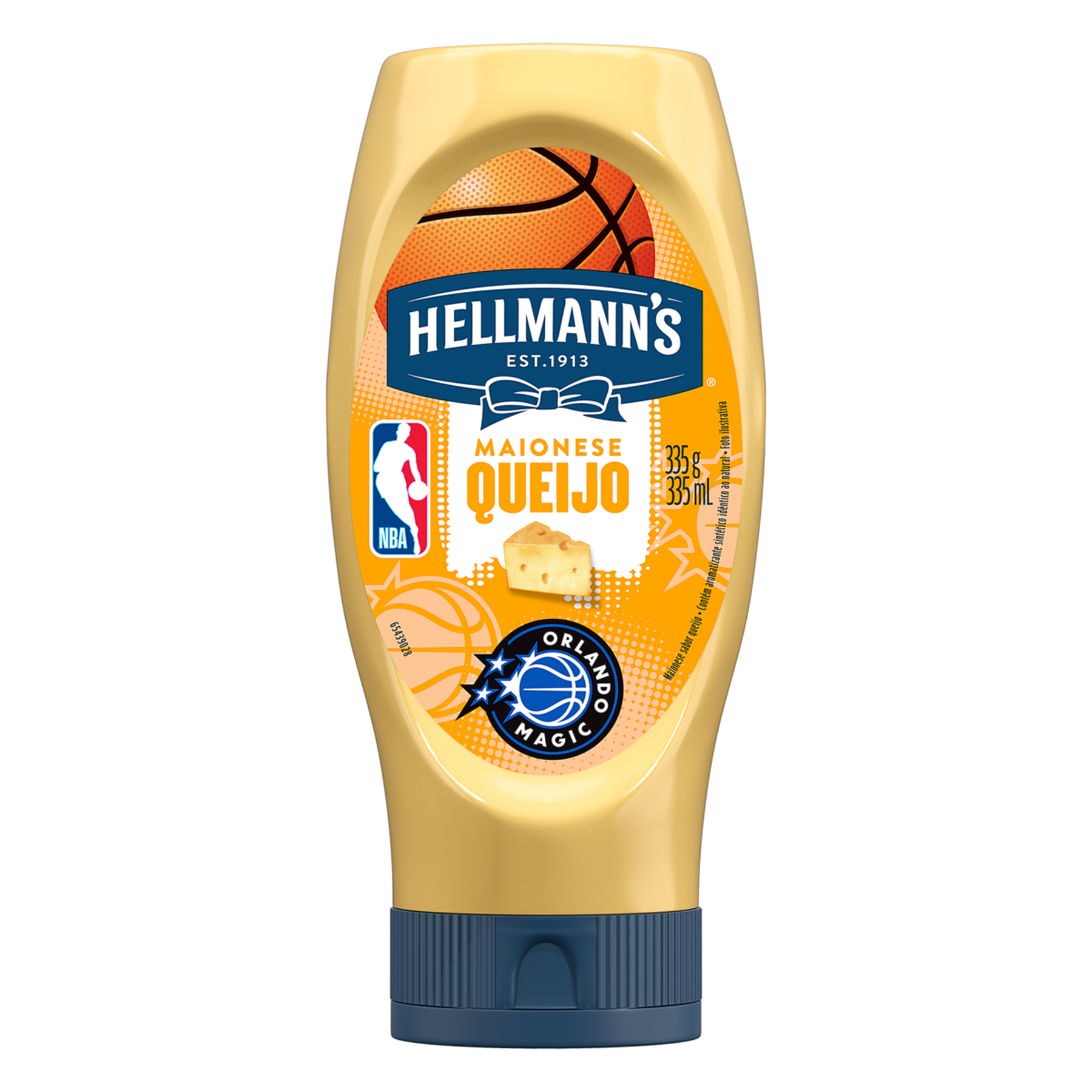 Maionese Queijo Hellmann's Squeeze 335g