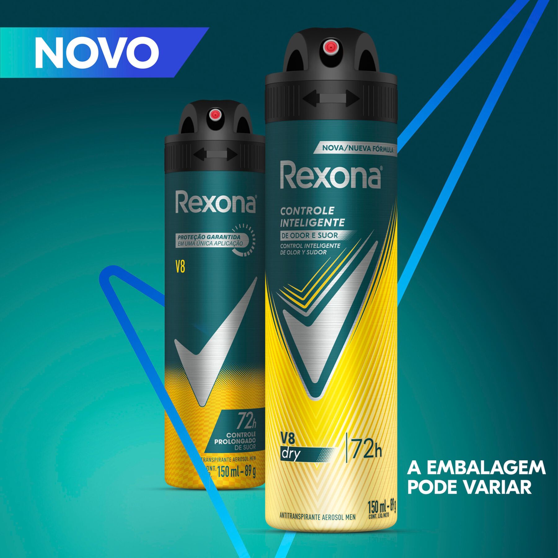 Antitranspirante Rexona Men V8 150ml