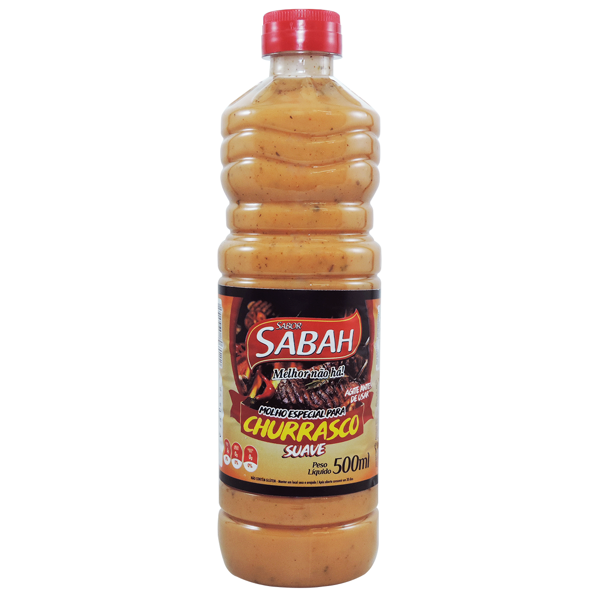 Molho Churrasco Suave Sabah 500ml