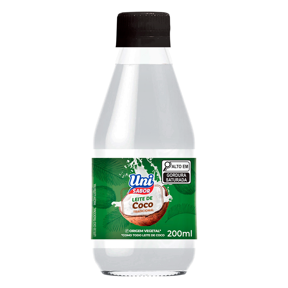 Leite de Coco Tradicional Uni Sabor 200ml