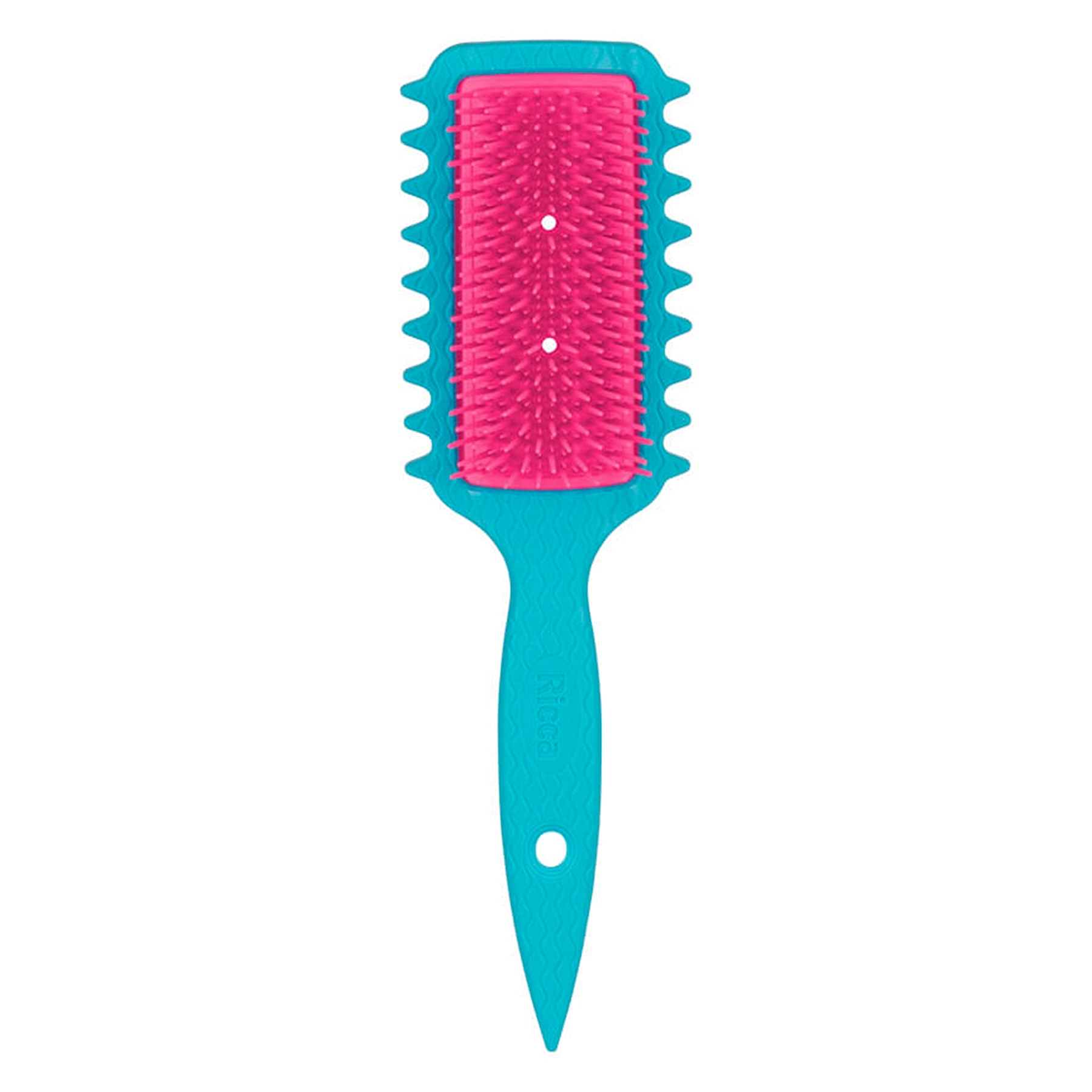 Escova para Cabelo Flex Fita Curls Azul Ricca Ref. 2445