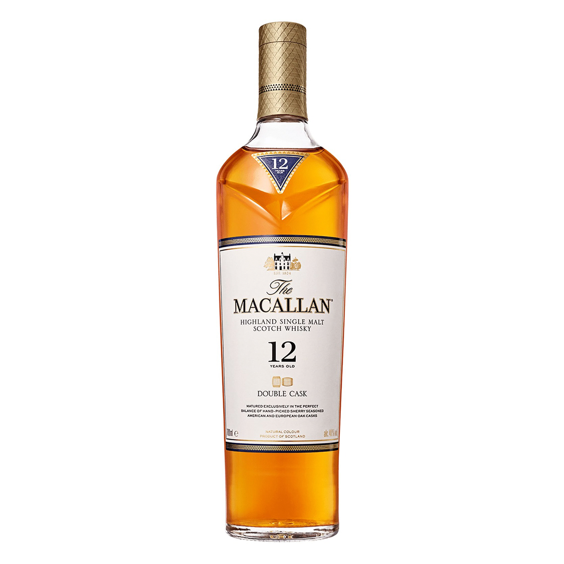 Whisky Escoc&ecirc;s Double Cask 12 Anos The Macallan Garrafa 700ml
