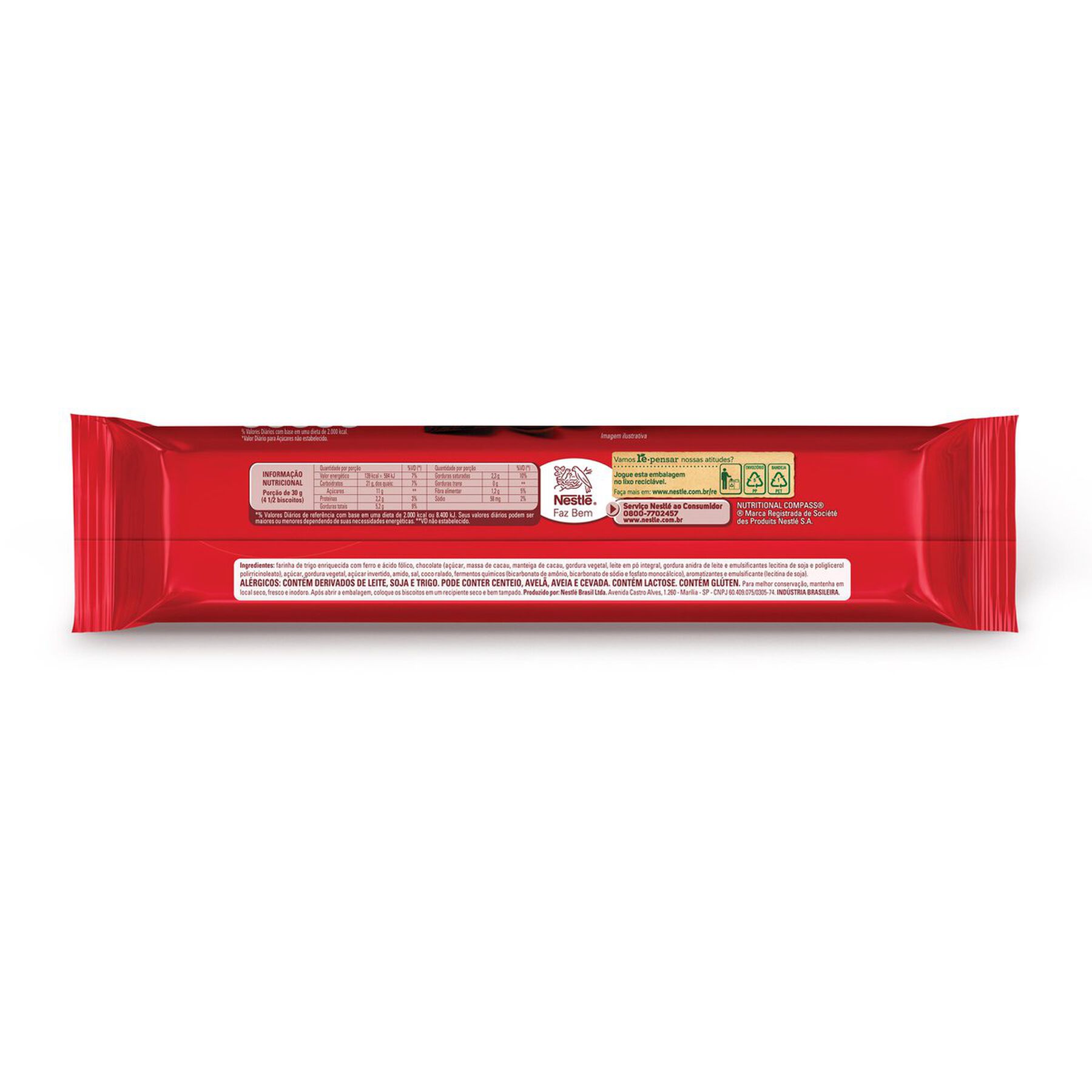 Biscoito Tostines Calipso Chocolate 130g