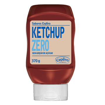 Ketchup Zero Sabores Cepêra Squeeze 370g