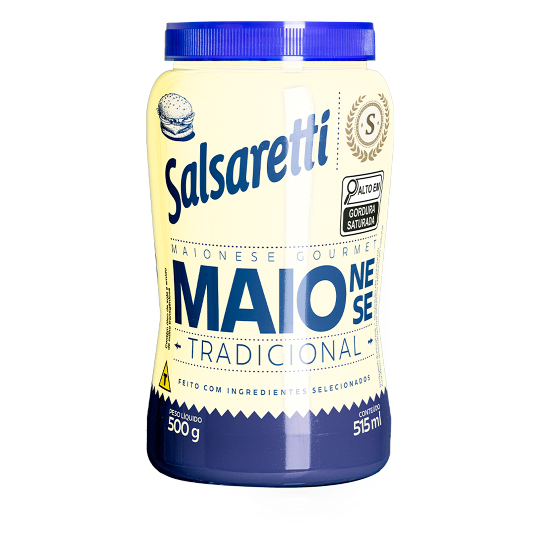 Maionese Gourmet Tradicional Salsaretti Pote 500g